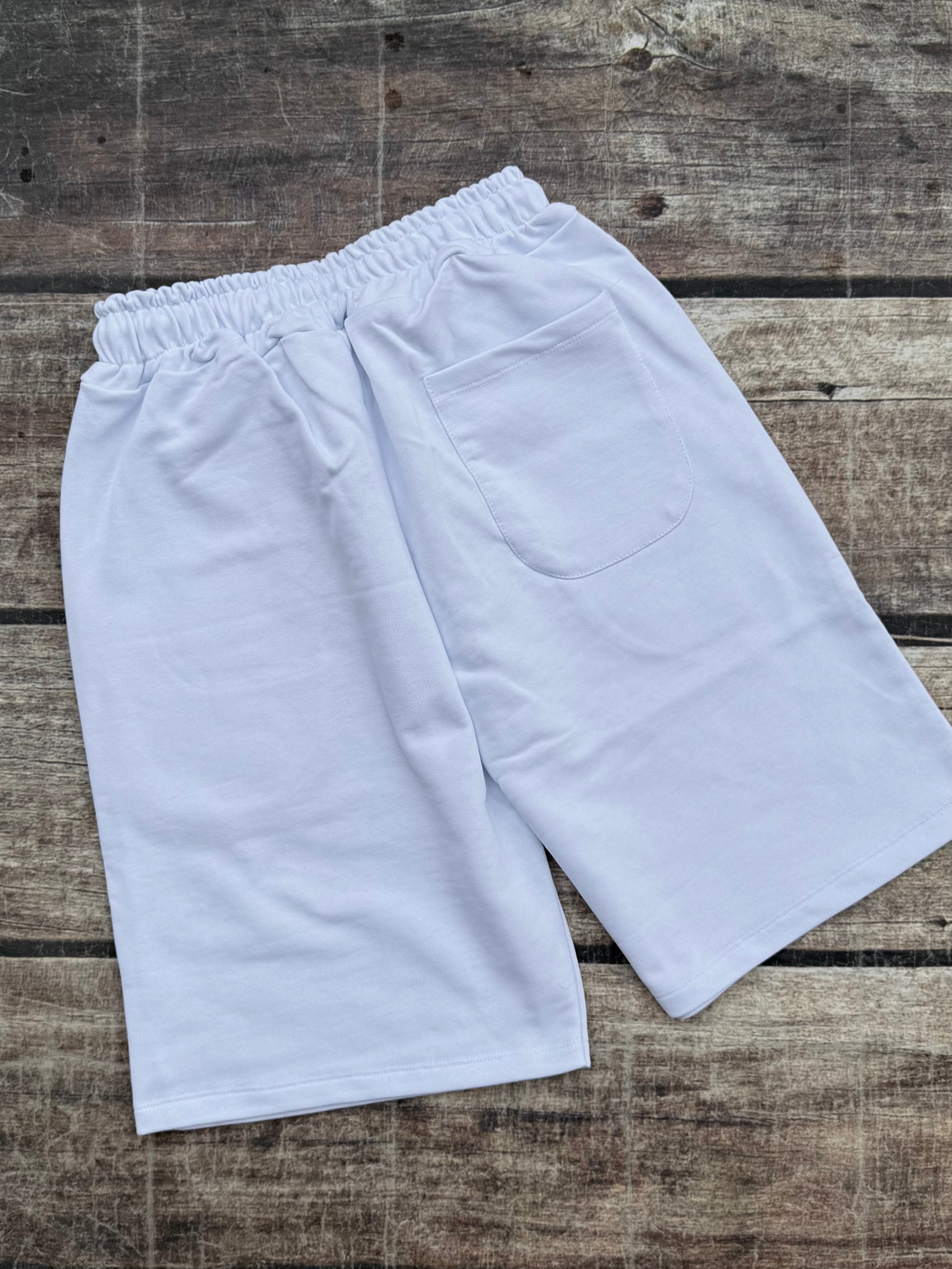 Bermuda Berna Felpa Bianco 069 (11992083923284)