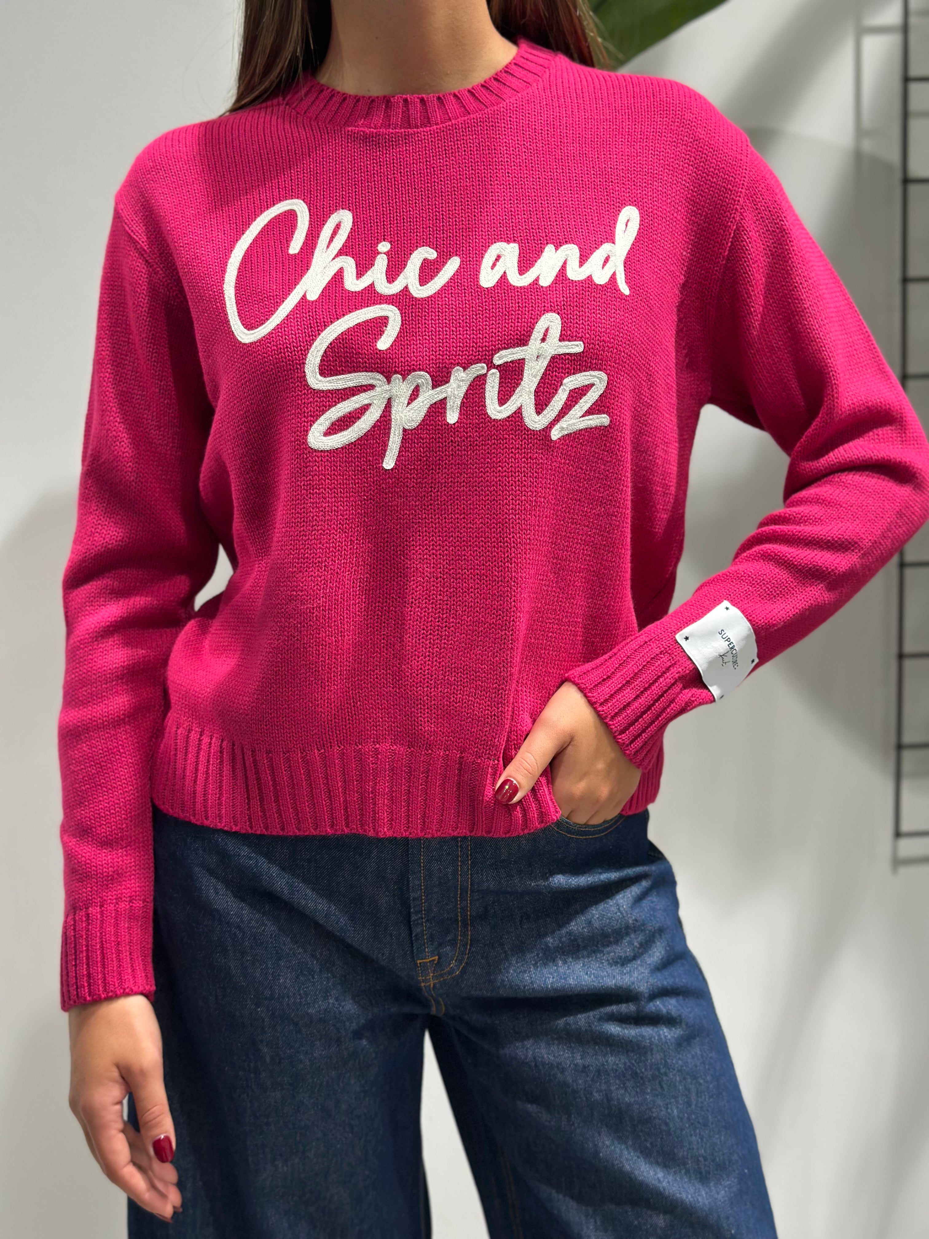 Maglioncino Superculture Fucsia AK5111 (12239454896468)