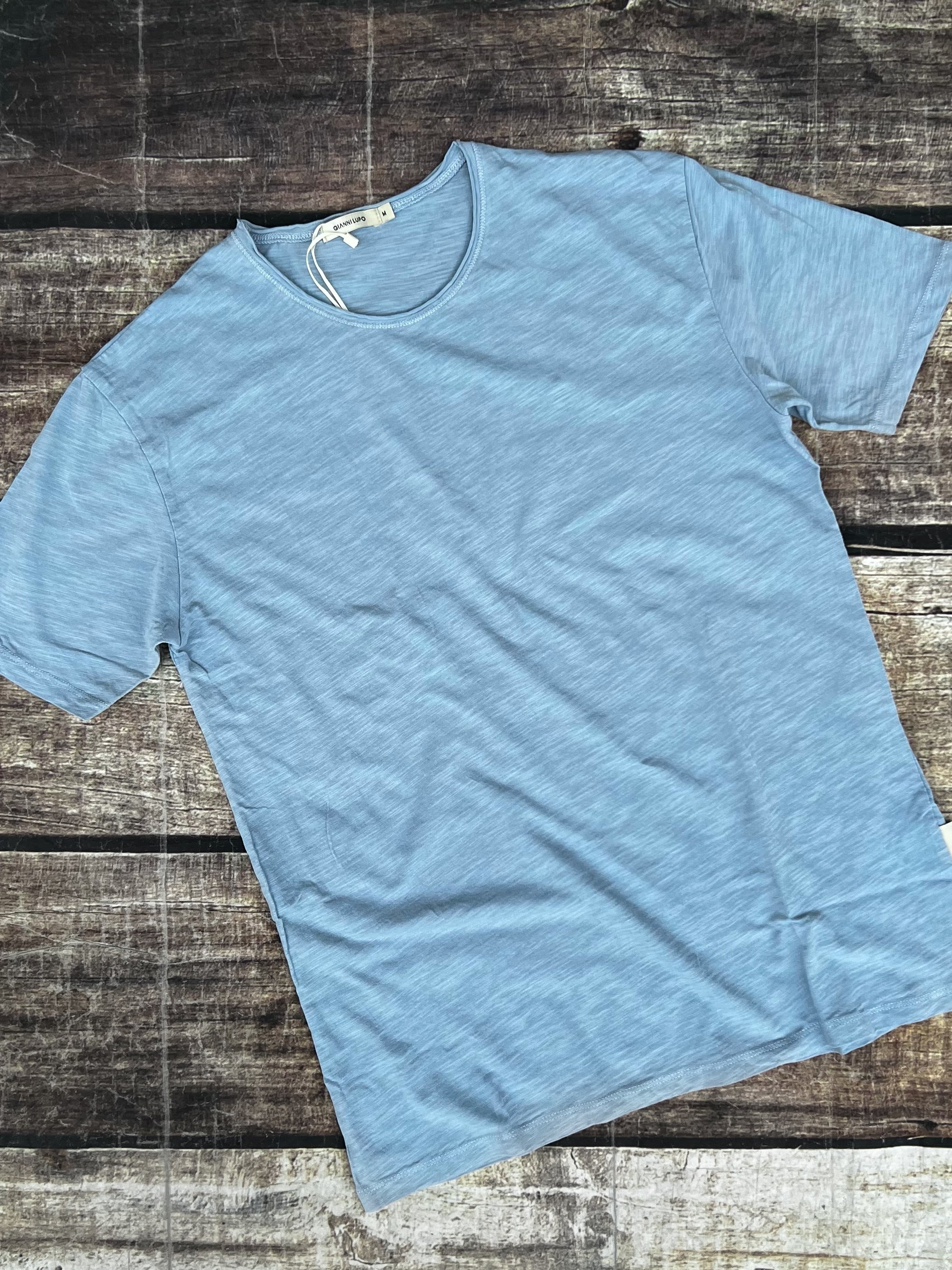 T-shirt Gianni Lupo Azzurro 1053 (8816160145748)