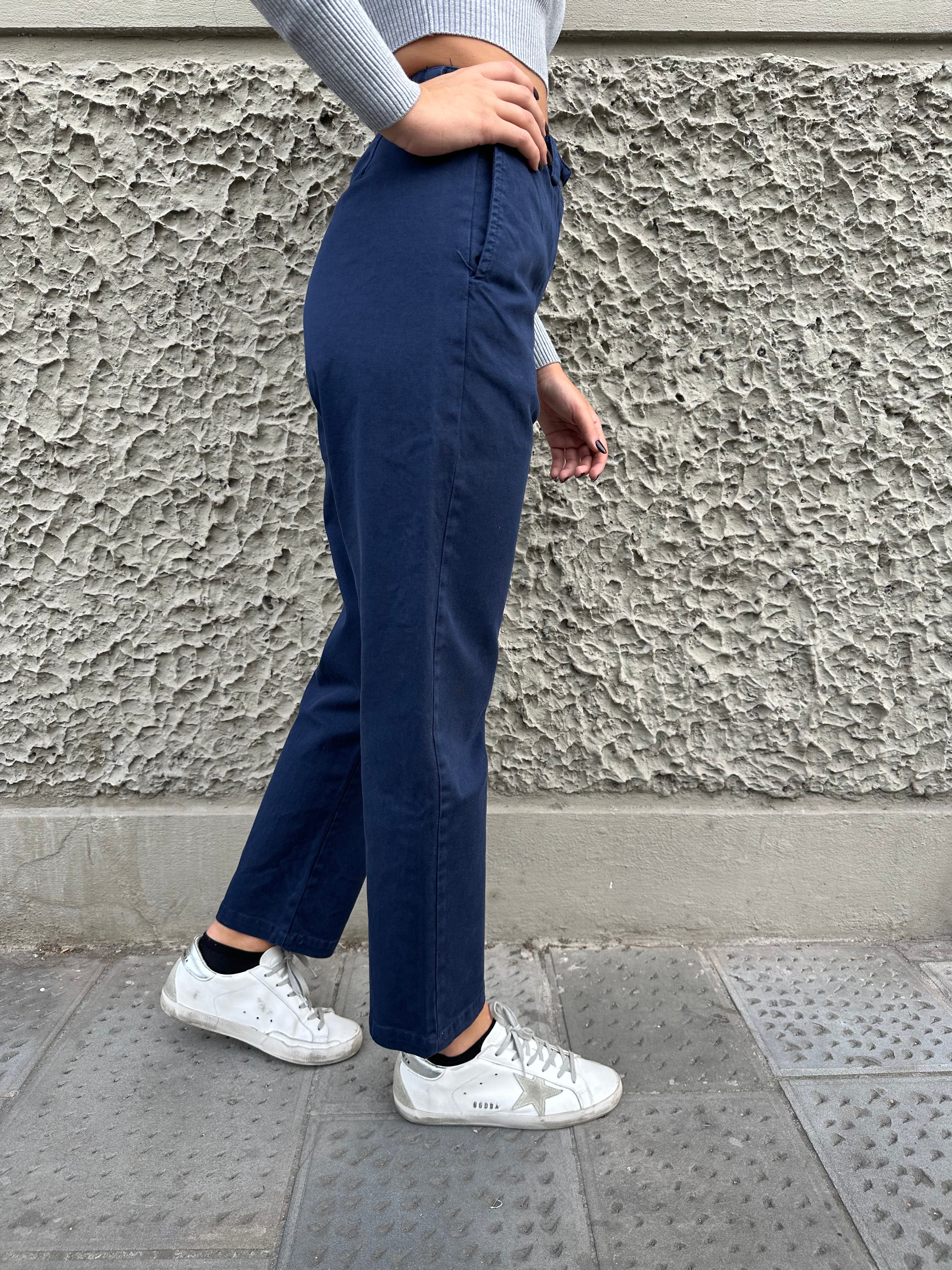 Pantalone Kontatto New Chino Navy (8529077895508)