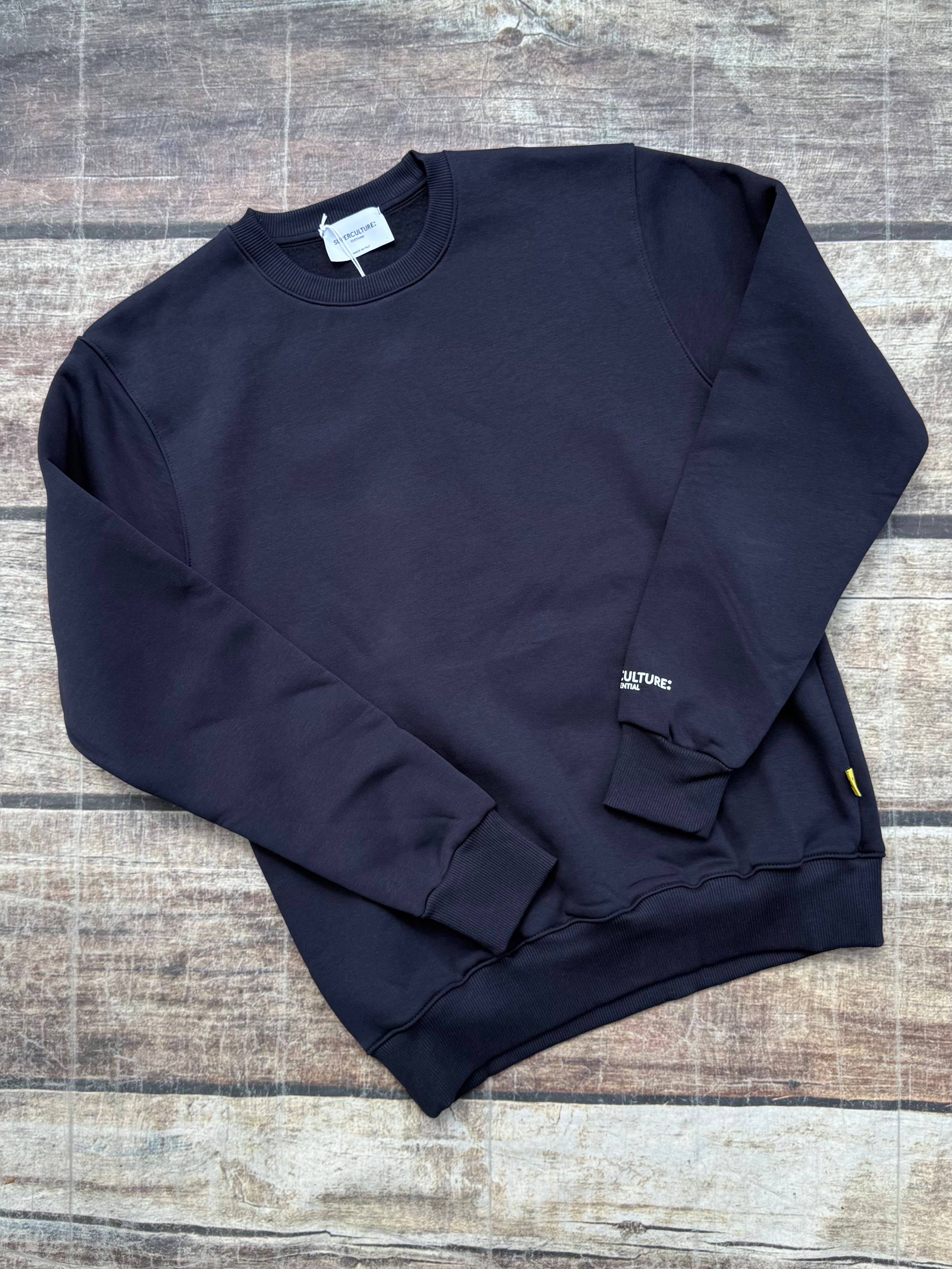 Felpa Superculture Girocollo Teddy Blu (12231966490964)