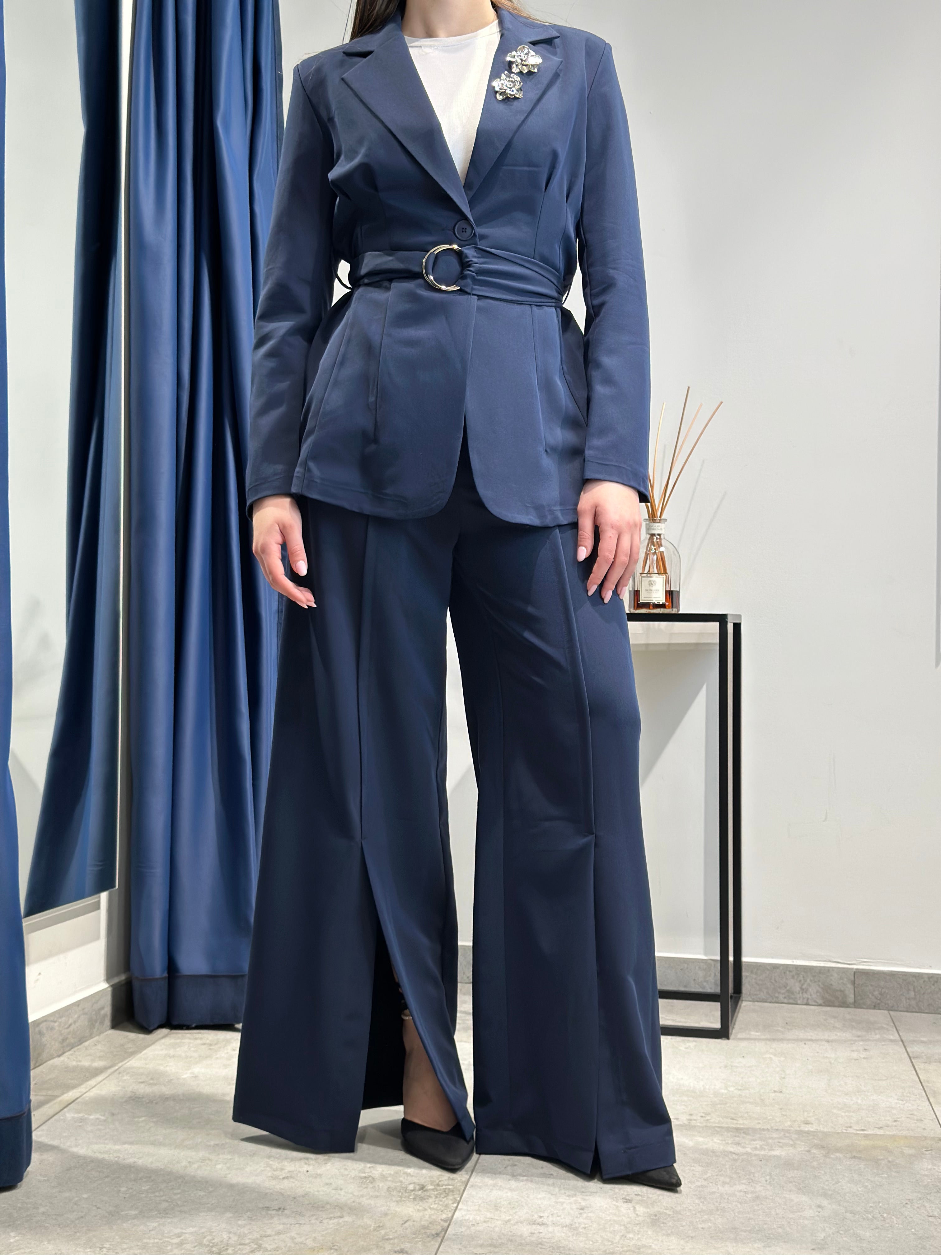 Blazer Lokita Cintura Navy 122 (11857712644436)