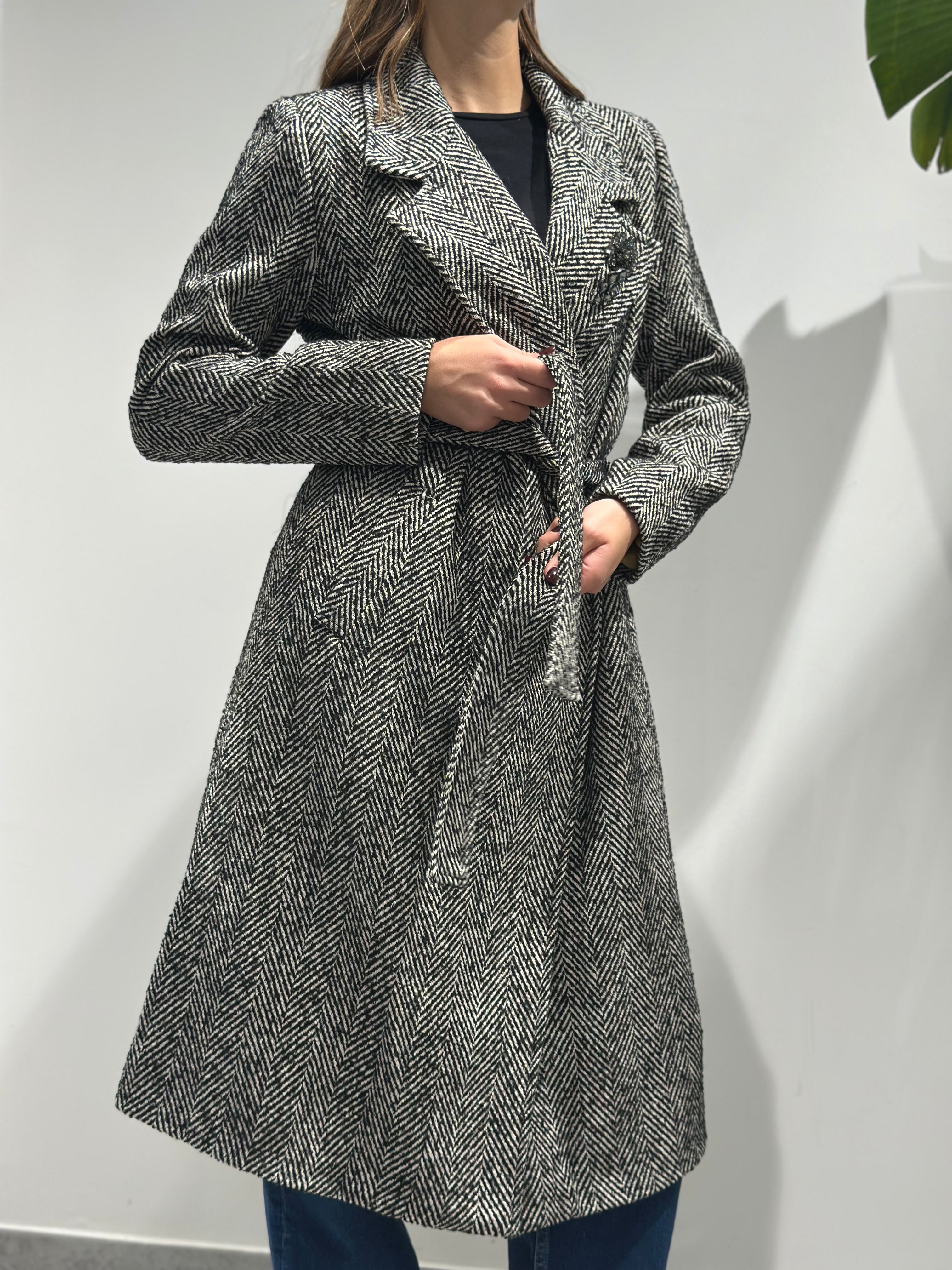 Cappotto Lokita Spigato