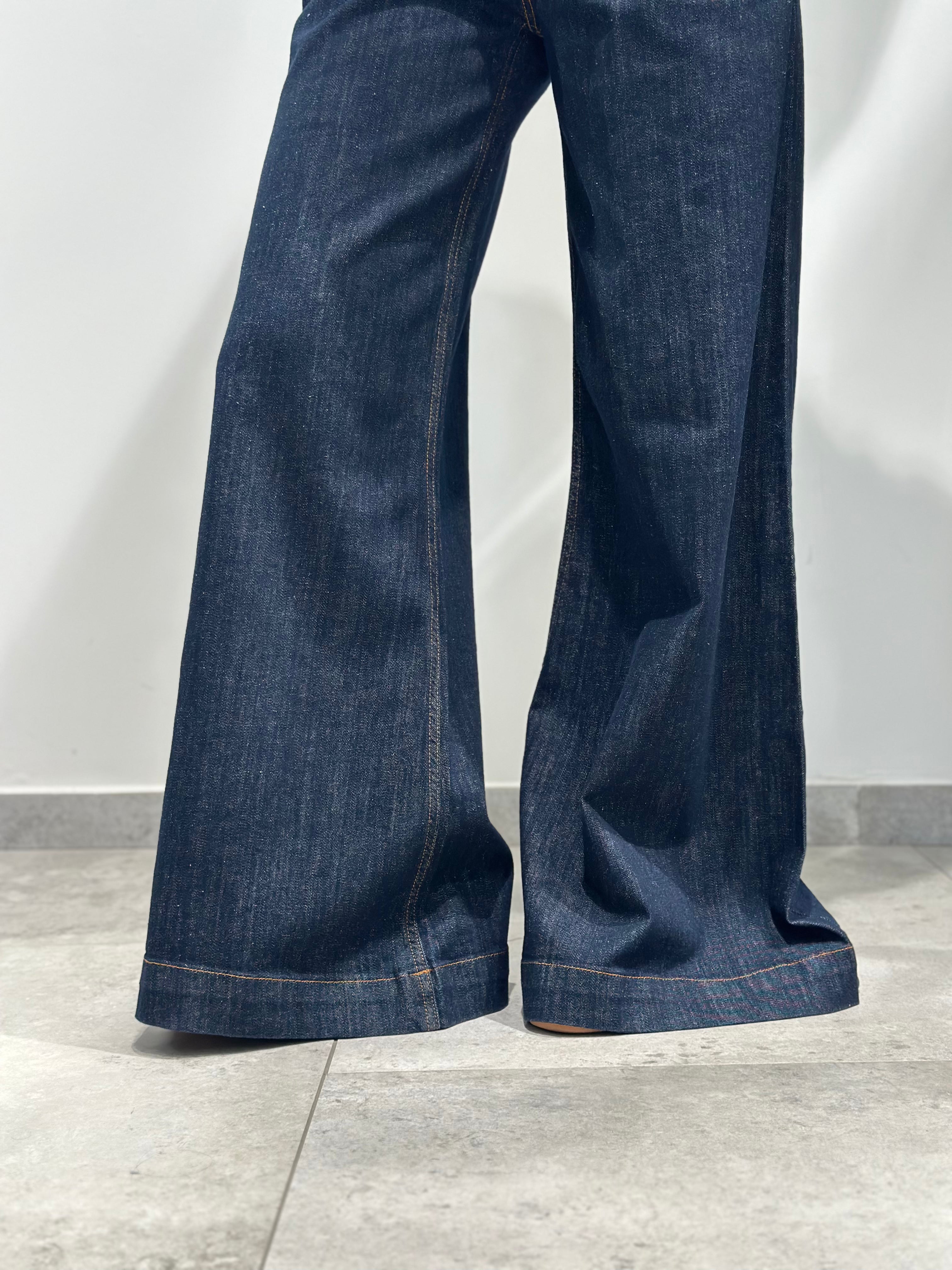 Jeans Over-d Palazzo Pences