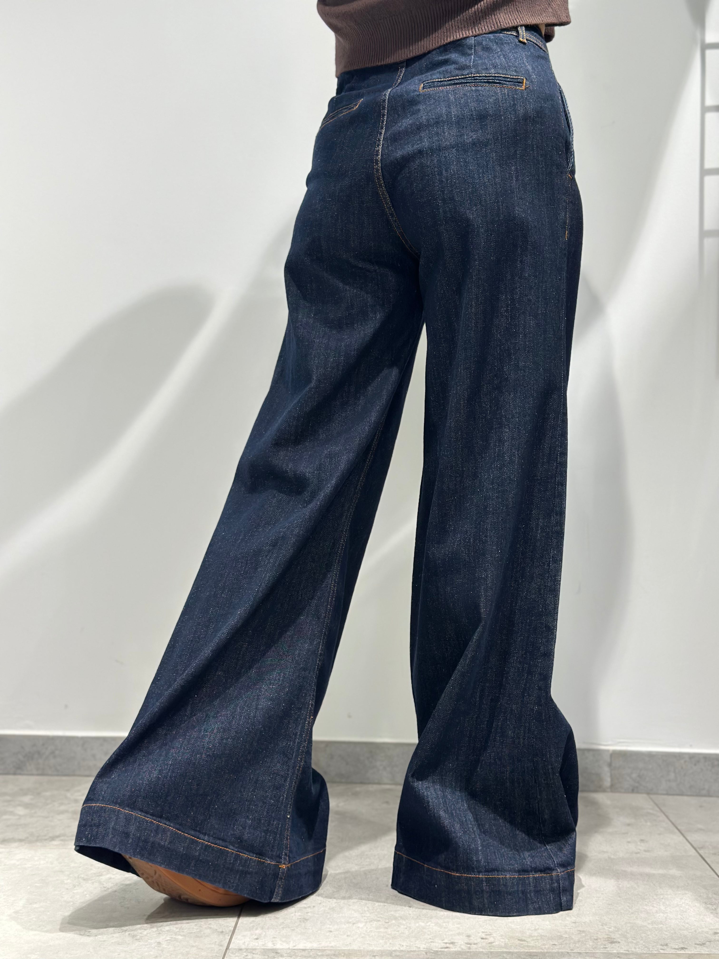 Jeans Over-d Palazzo Pences