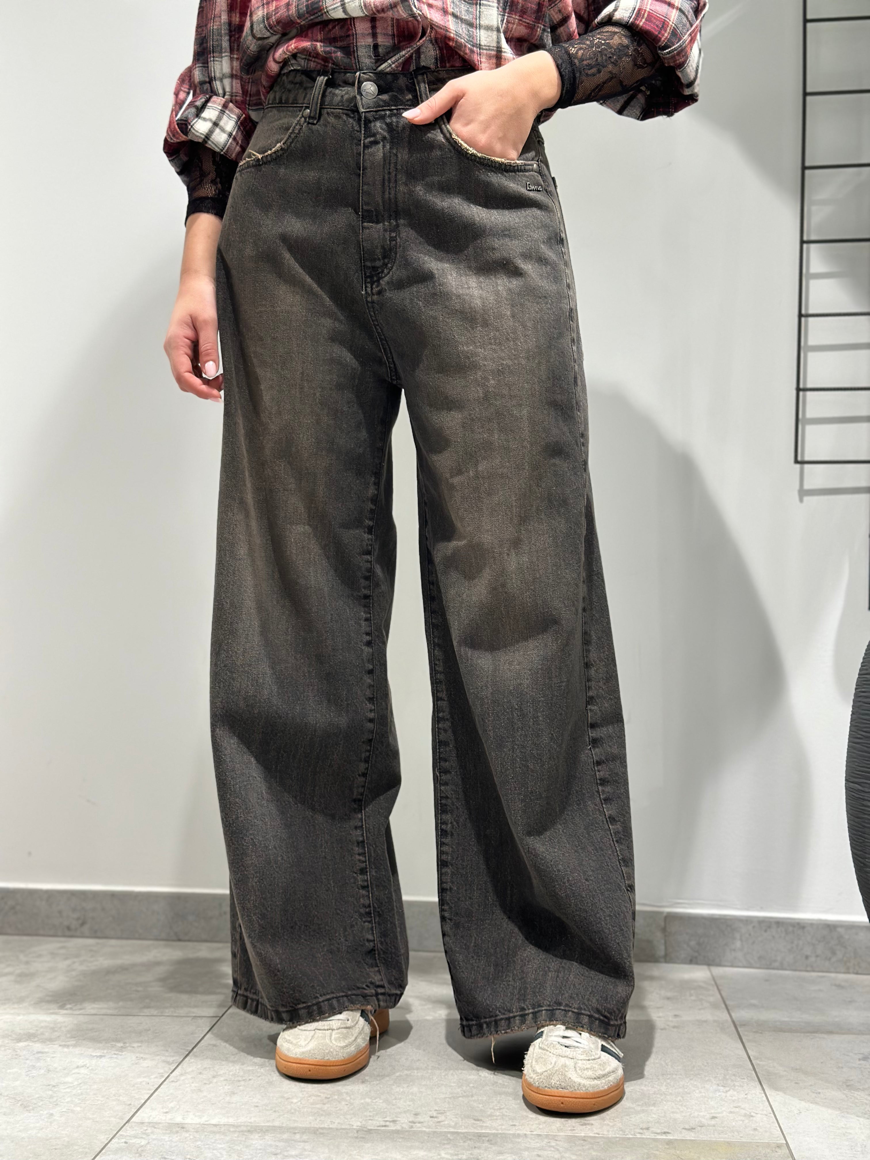 Jeans Berna Superpocket Nero