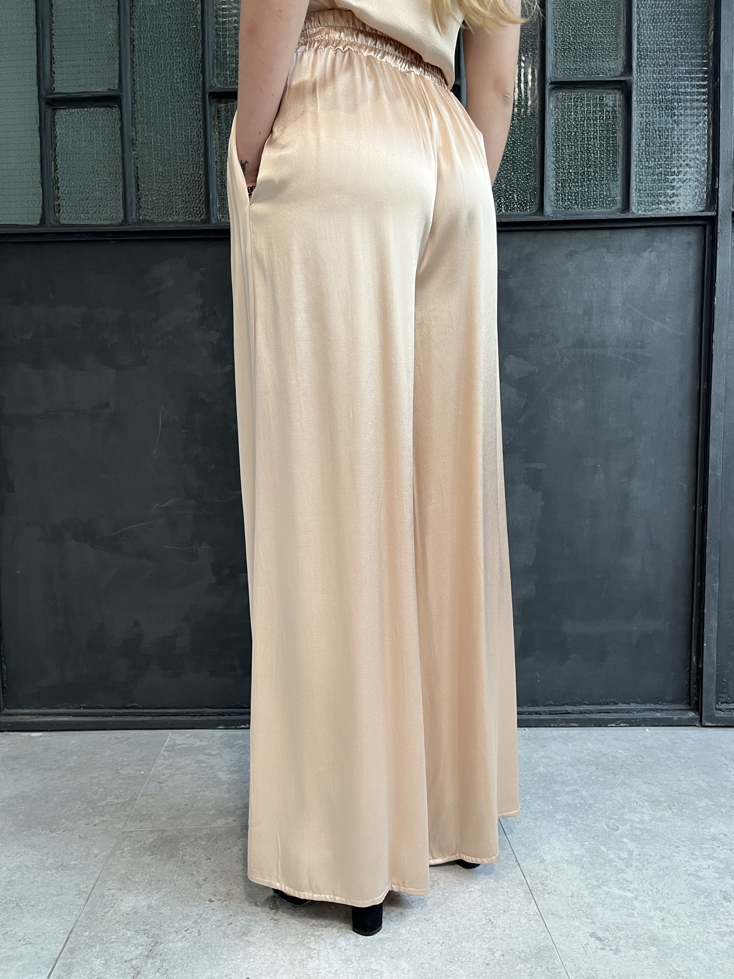 Pantalone Kontatto Palazzo Raso Sabbia (8372248412500)