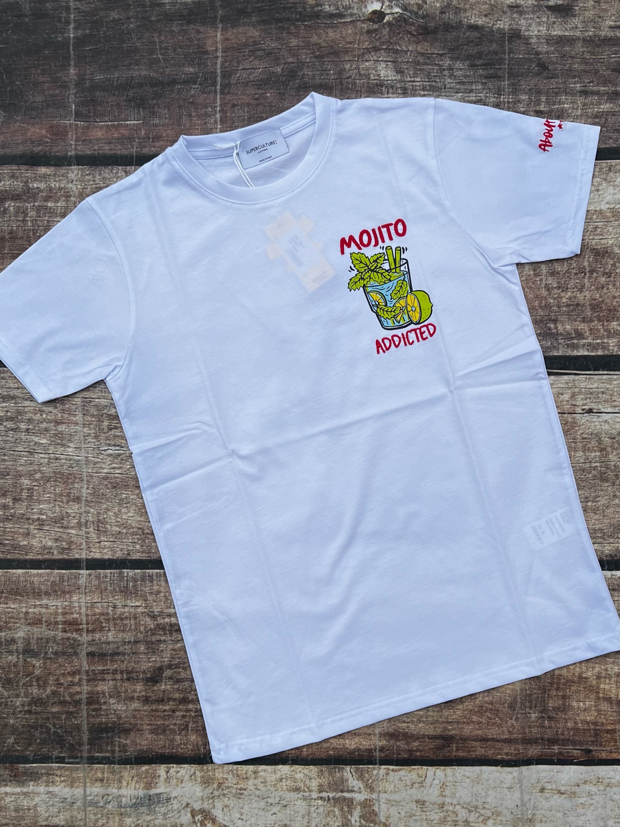 T-shirt Superculture Mojito Addicted A849 (8864364757332)