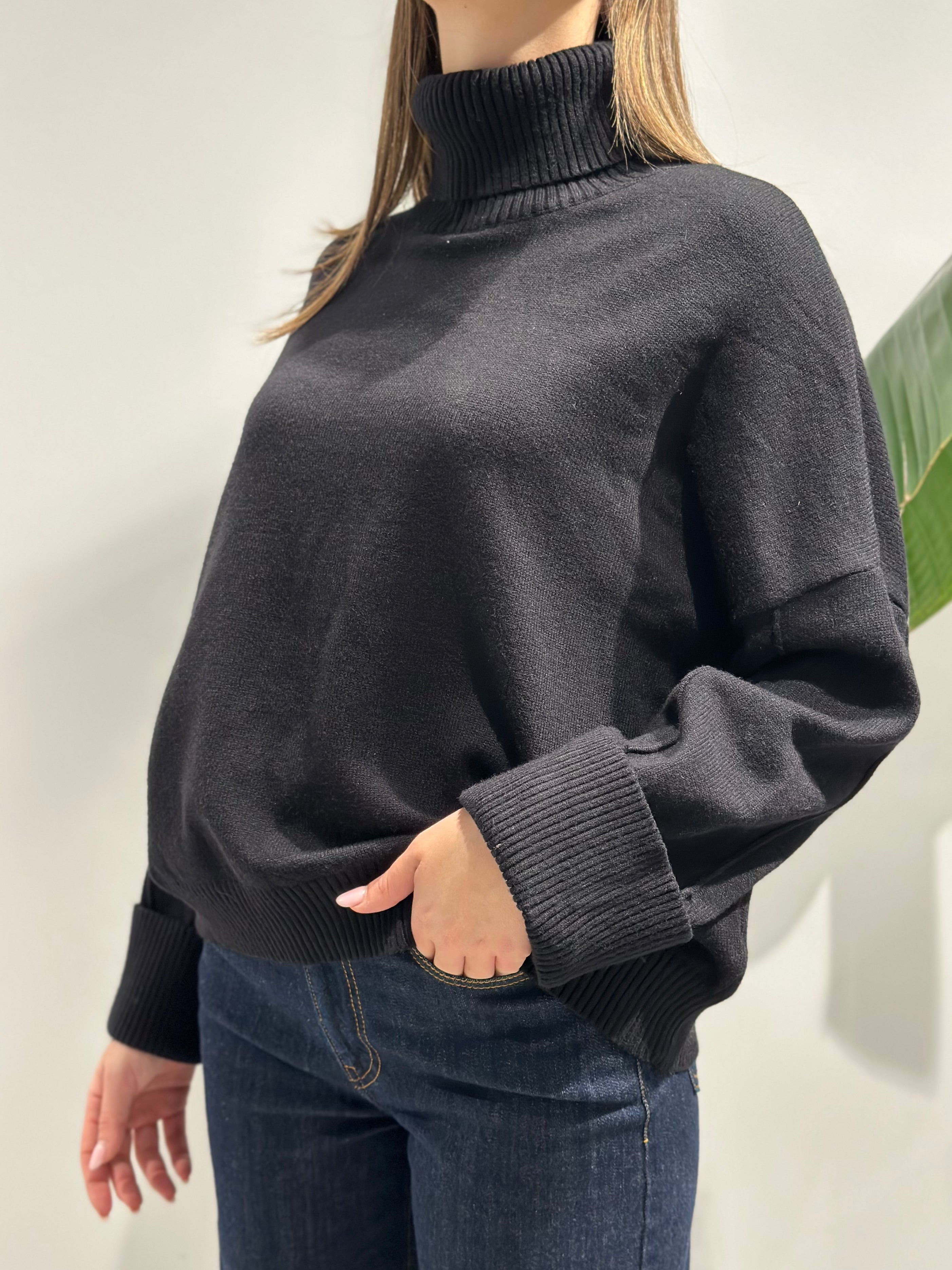 Dolcevita Over-D Box Fit Nero