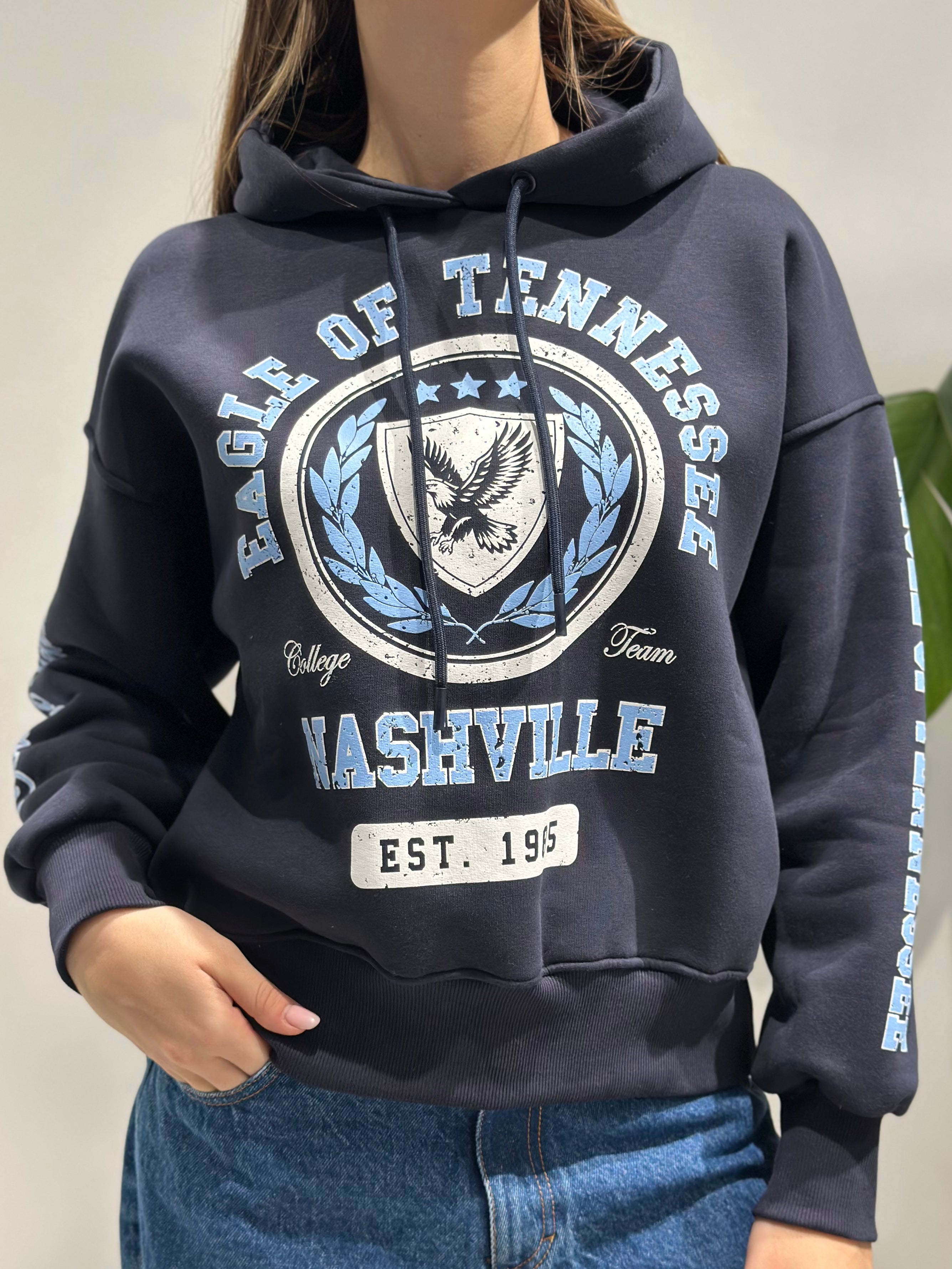 Felpa Berna Cappuccio Tennessee