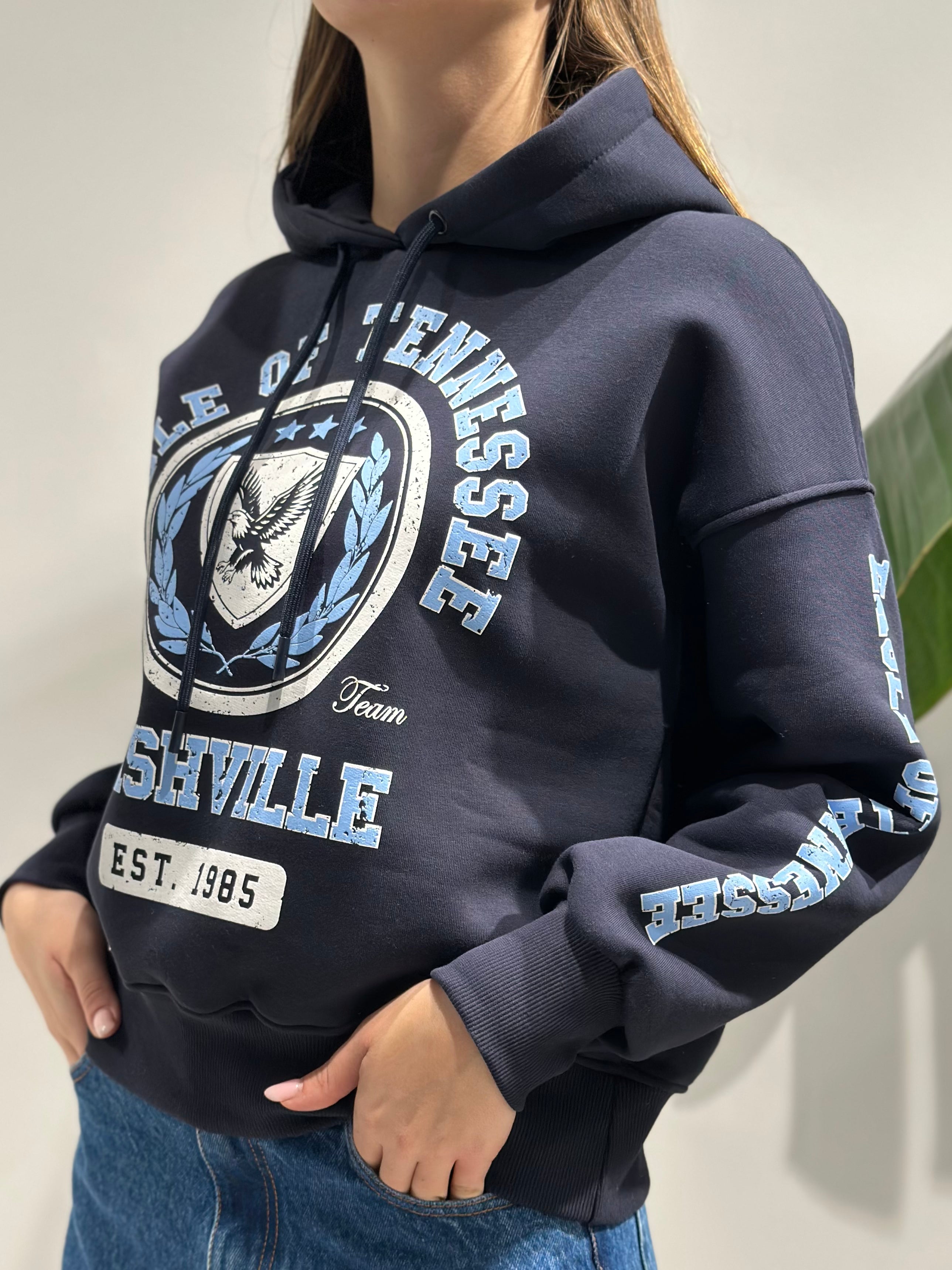 Felpa Berna Cappuccio Tennessee