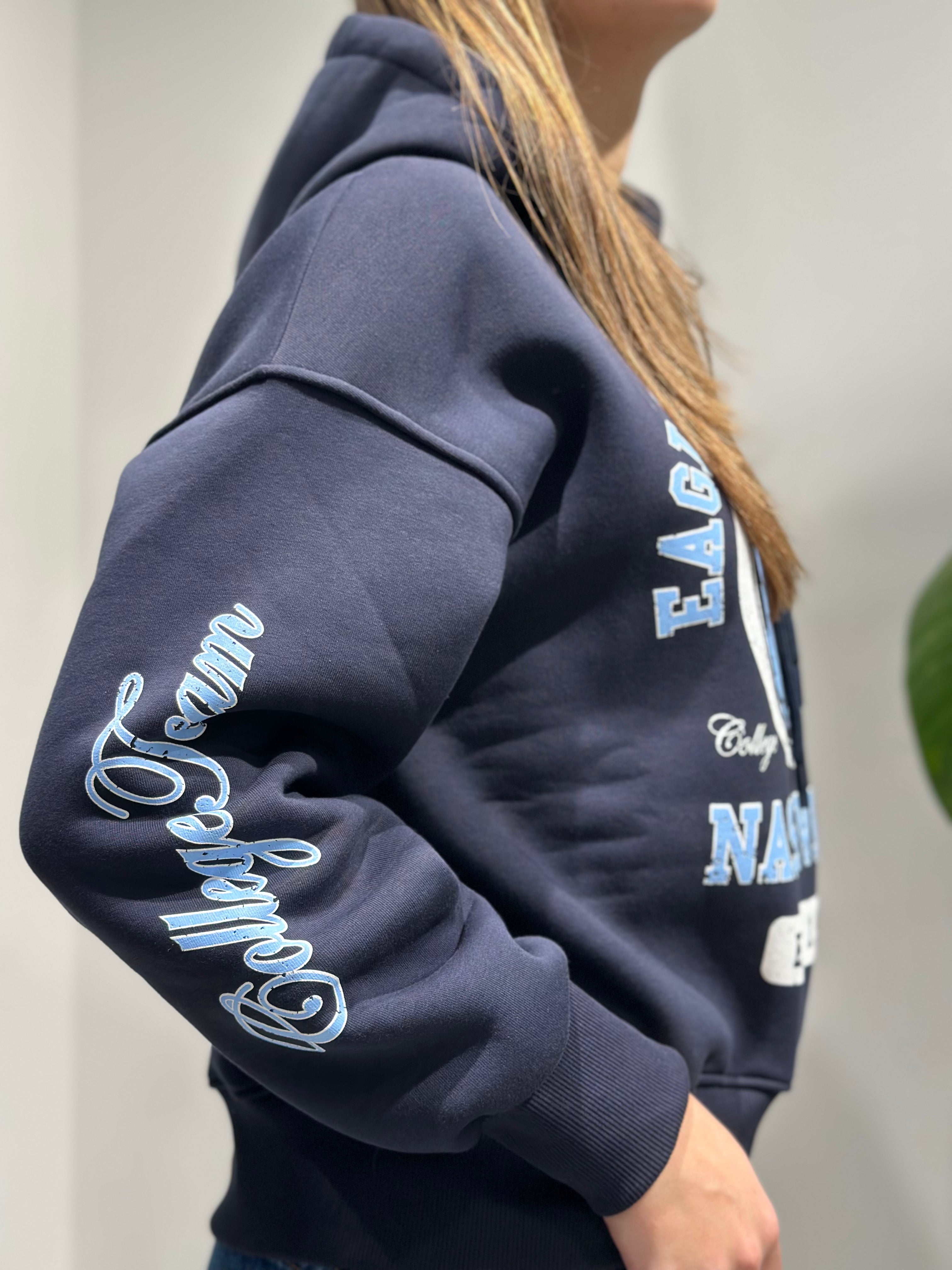 Felpa Berna Cappuccio Tennessee