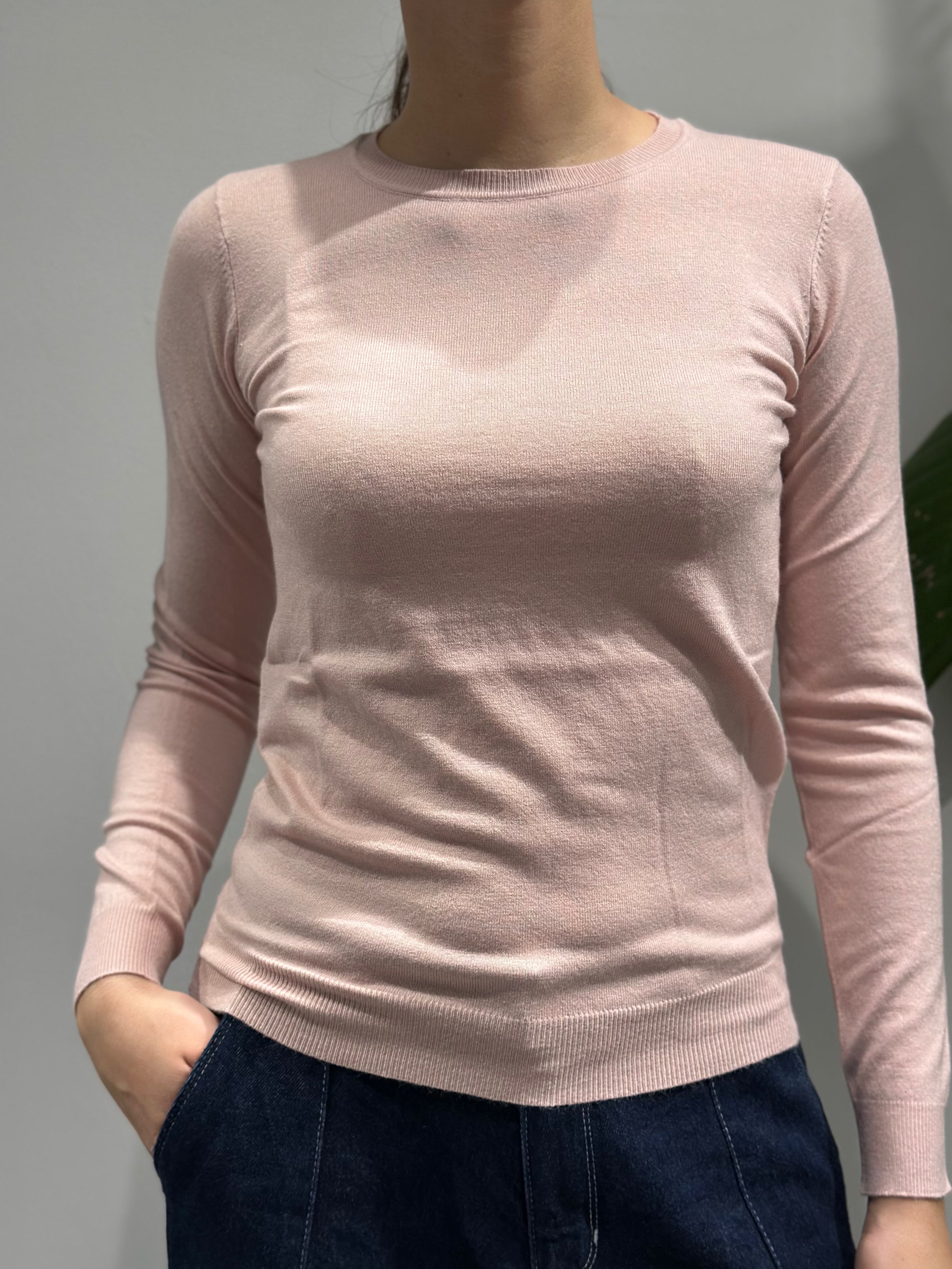 Maglioncino Over-d Rosa M16