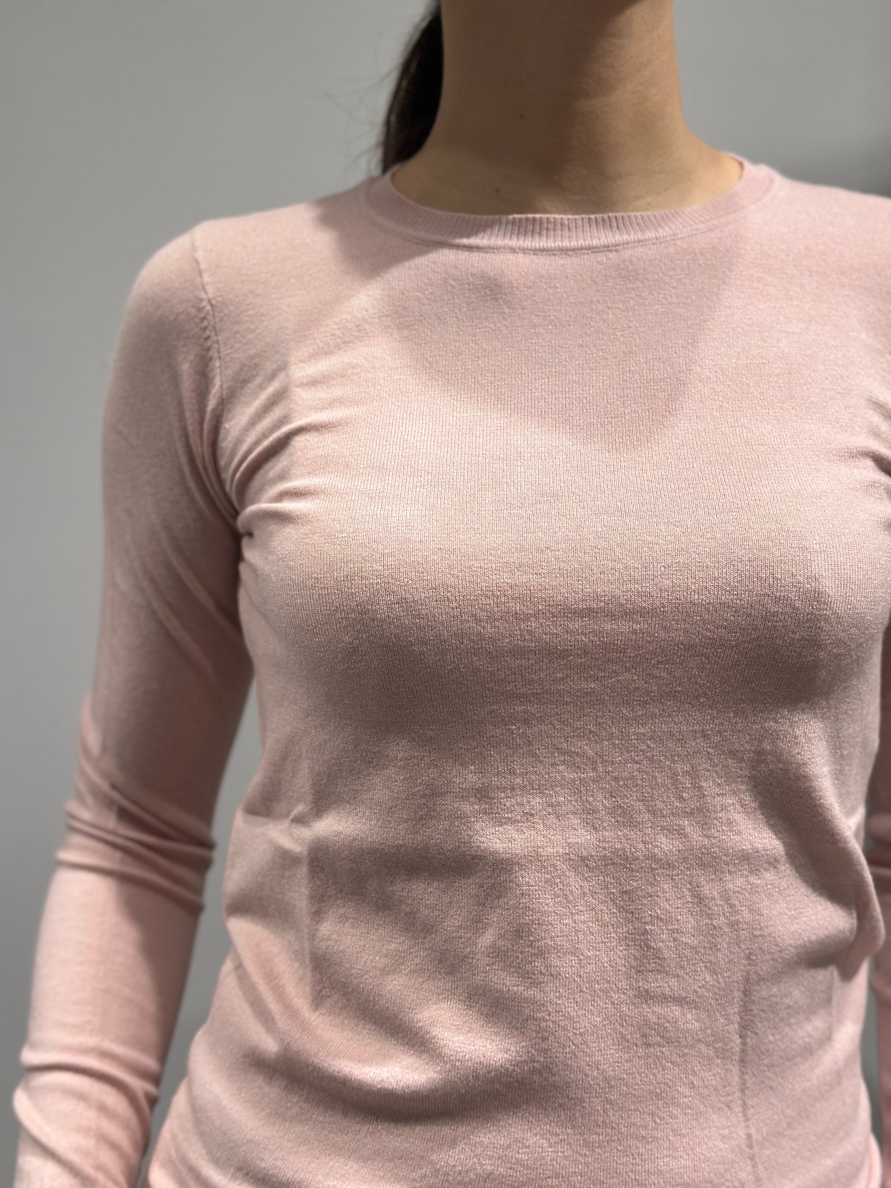 Maglioncino Over-d Rosa M16