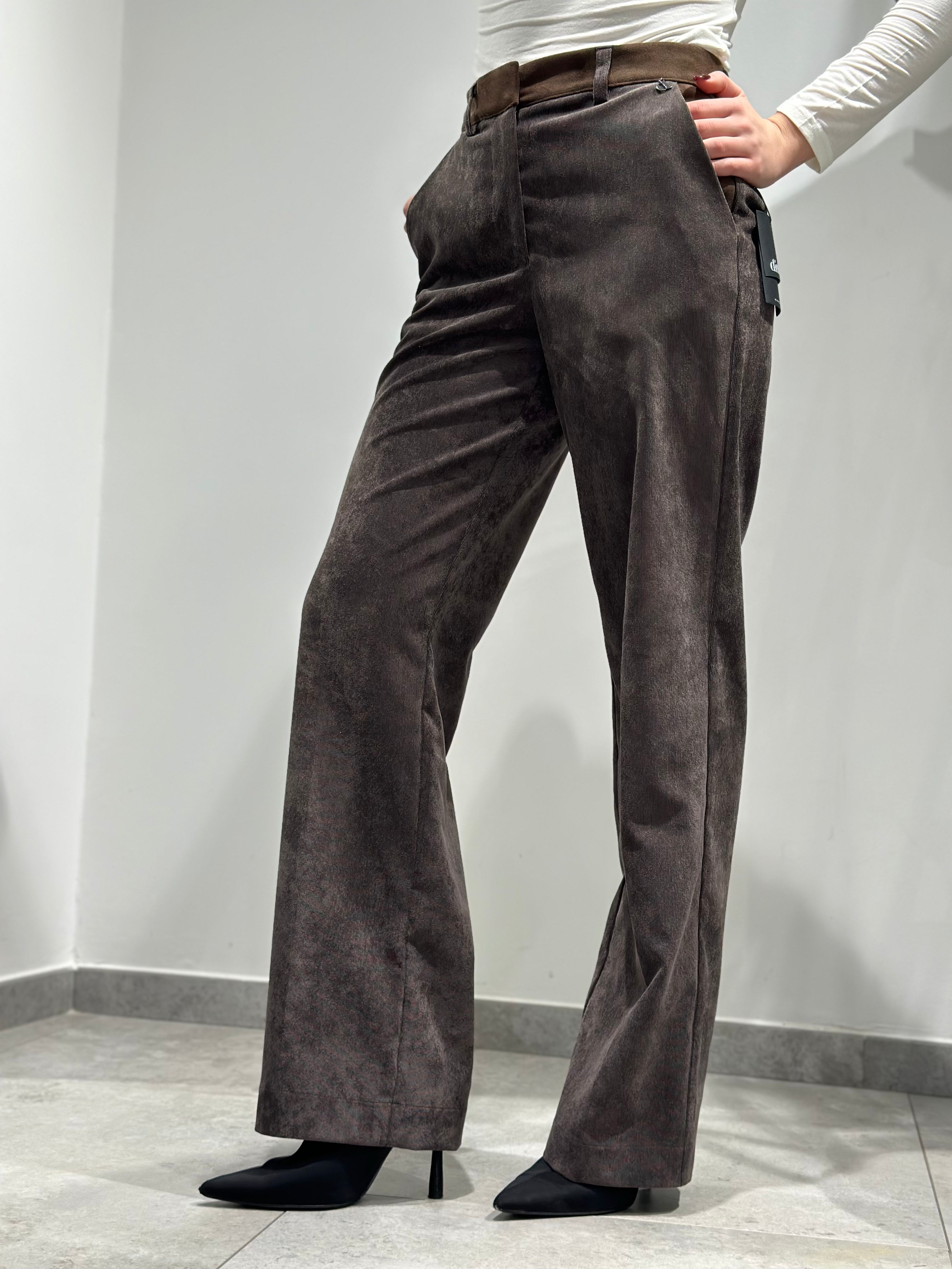 Completo Dixie Velluto Moro