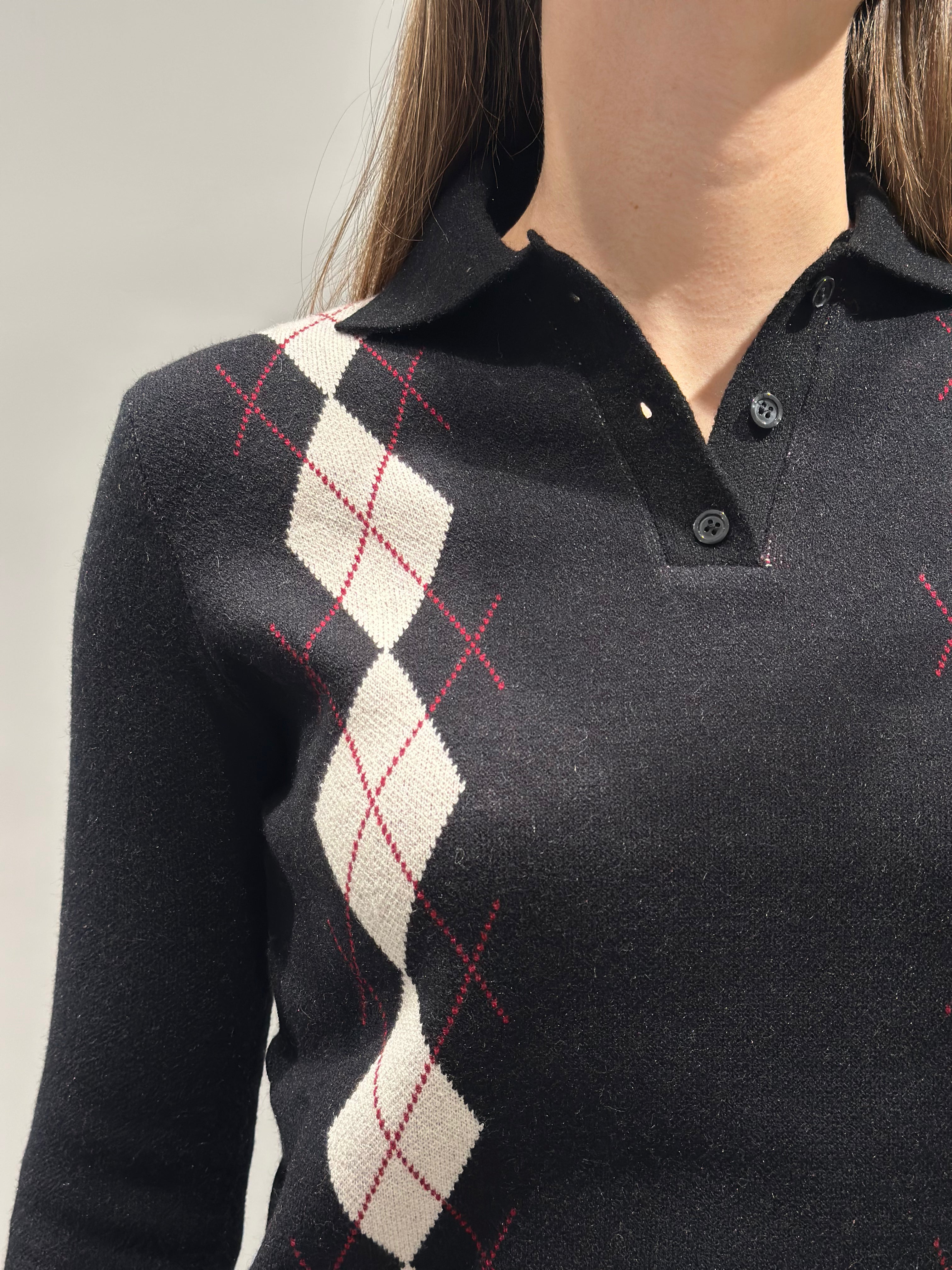 Polo Lokita Rombi Nera