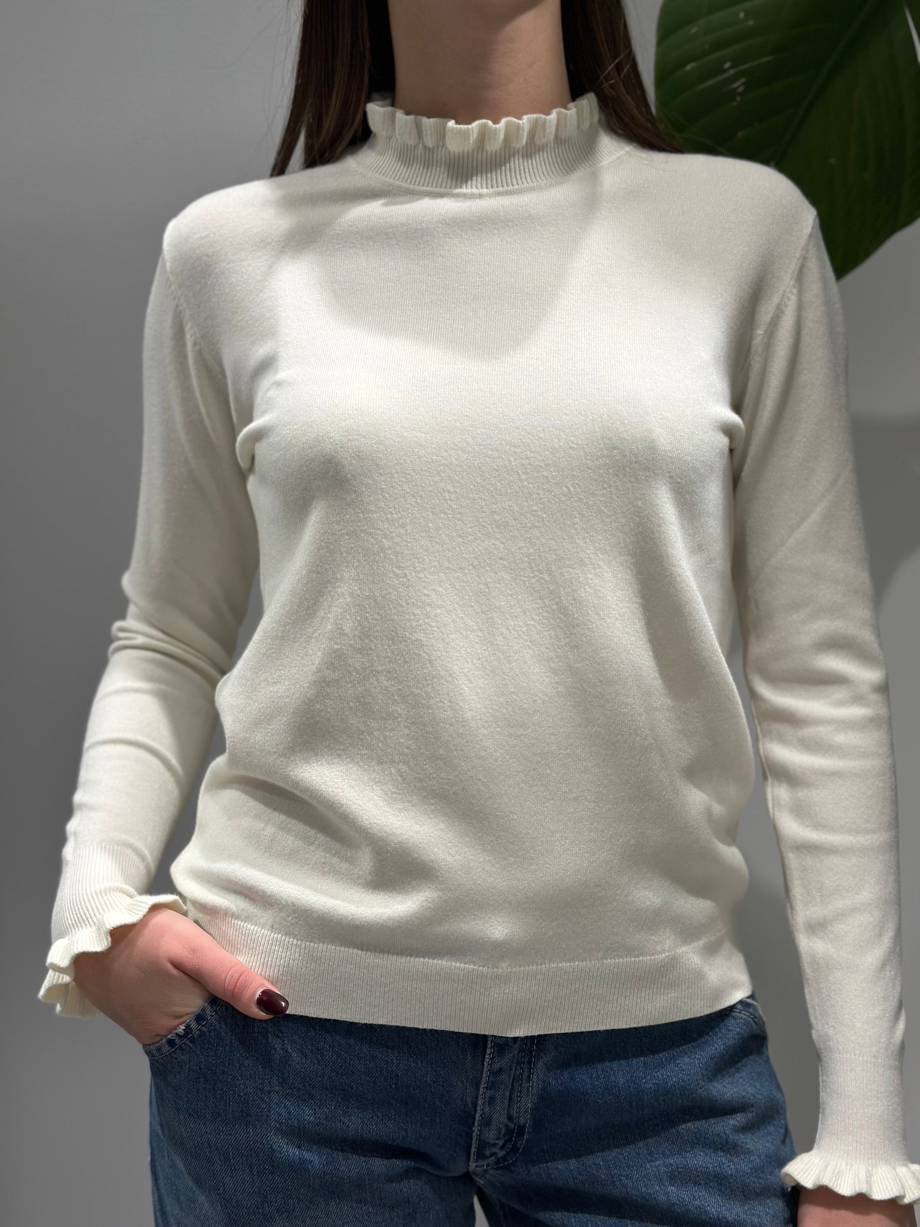 Lupetto Haveone Rouches Panna