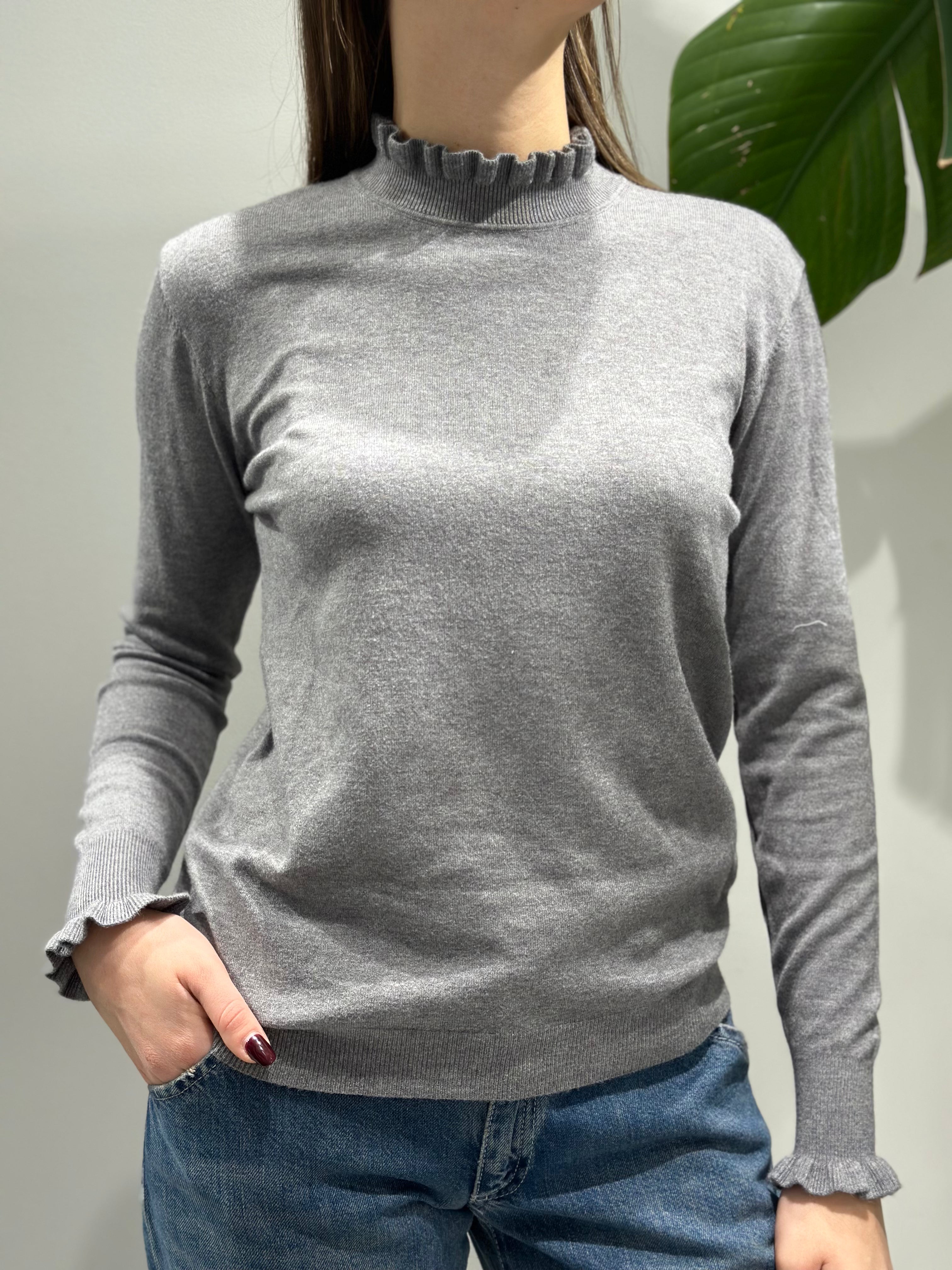 Lupetto Haveone Rouches Grigio