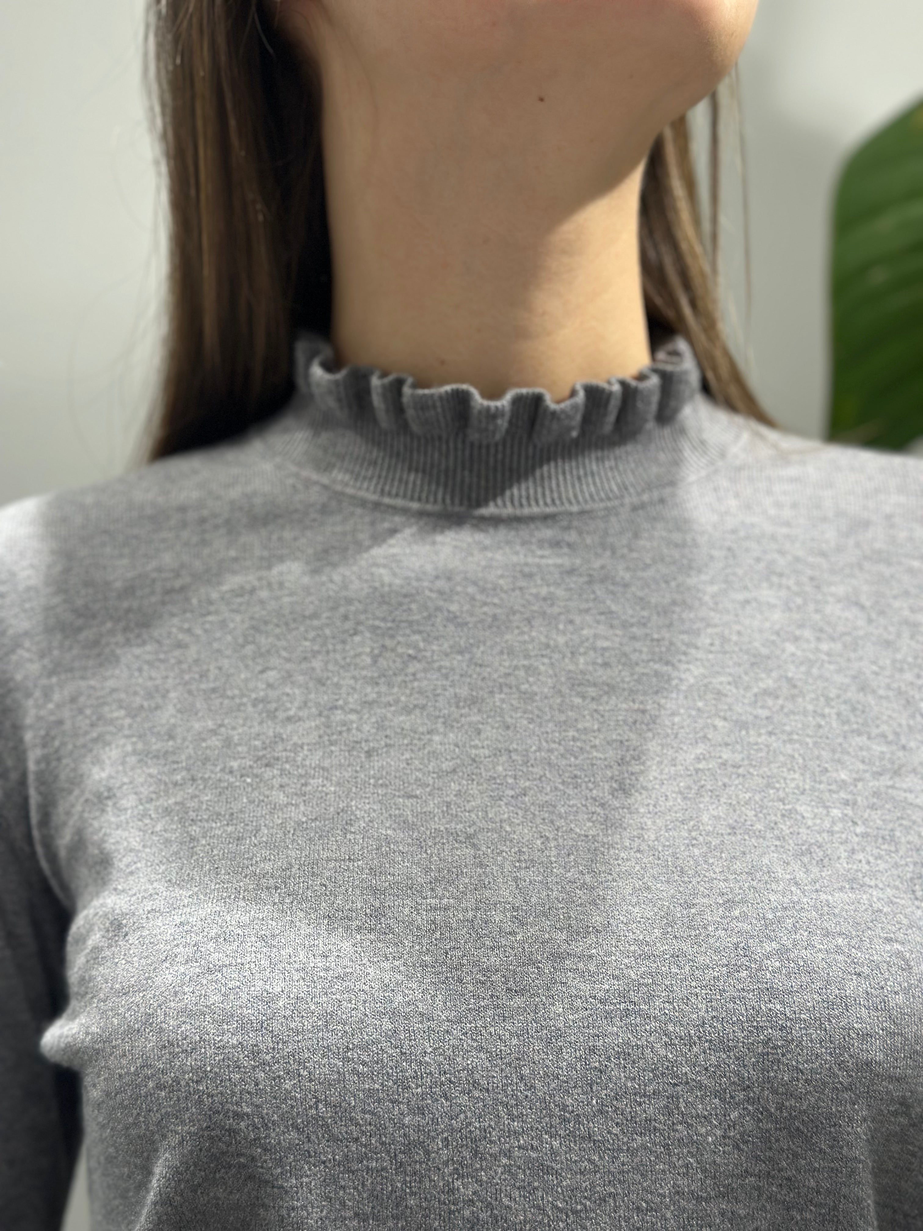 Lupetto Haveone Rouches Grigio