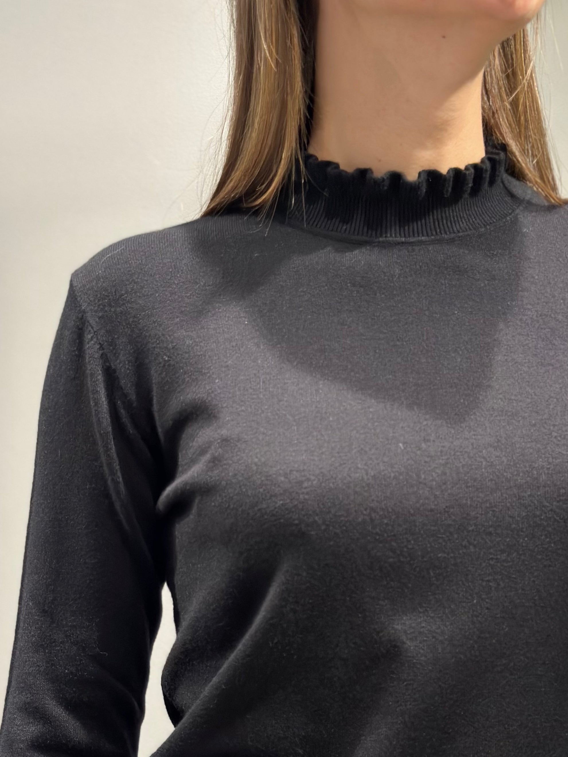 Lupetto Haveone Rouches Nero