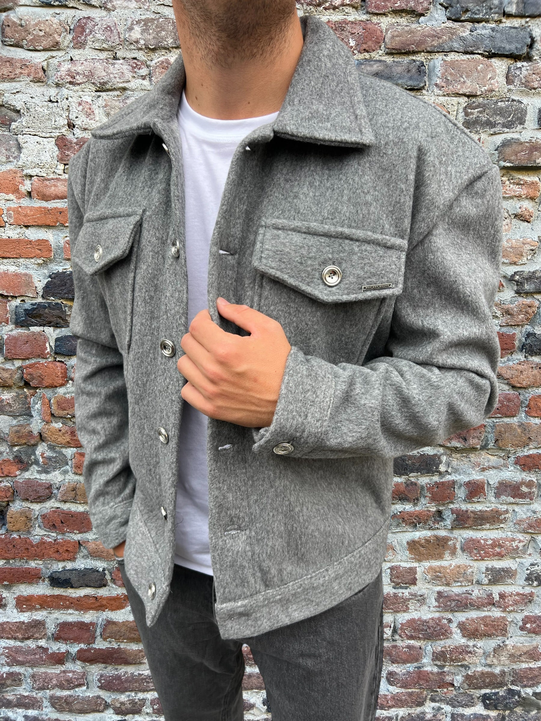 Giacca Why Not Brand WrangCoat Grigio (8541423567188)