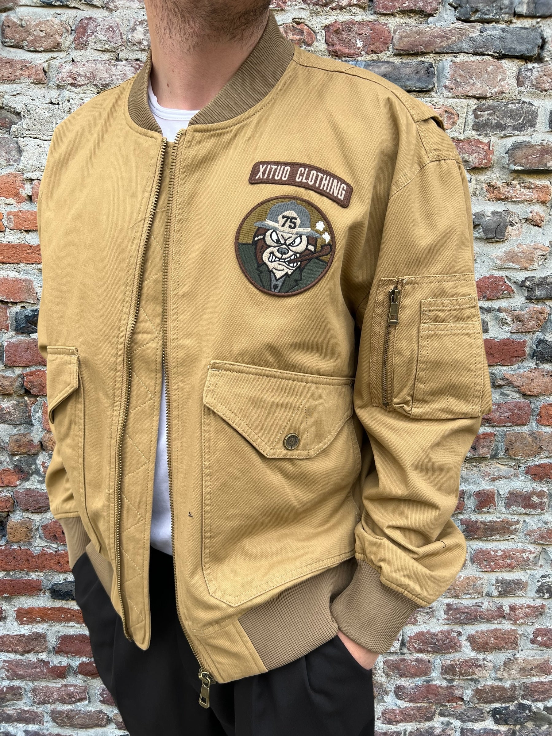 Bomber Imperial Cammello Patch 1823 (9010810585428)