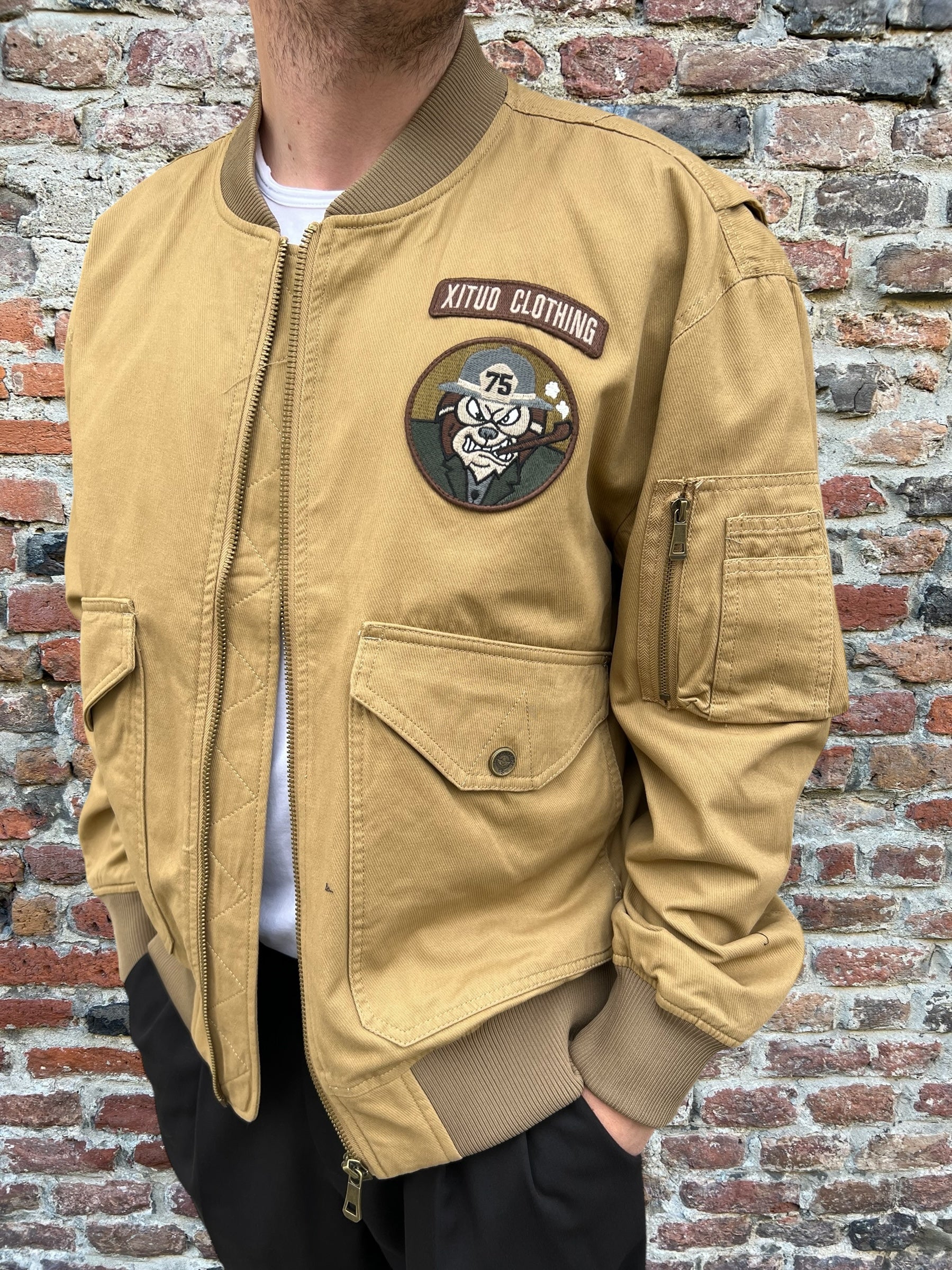 Bomber Imperial Cammello Patch 1823 (9010810585428)