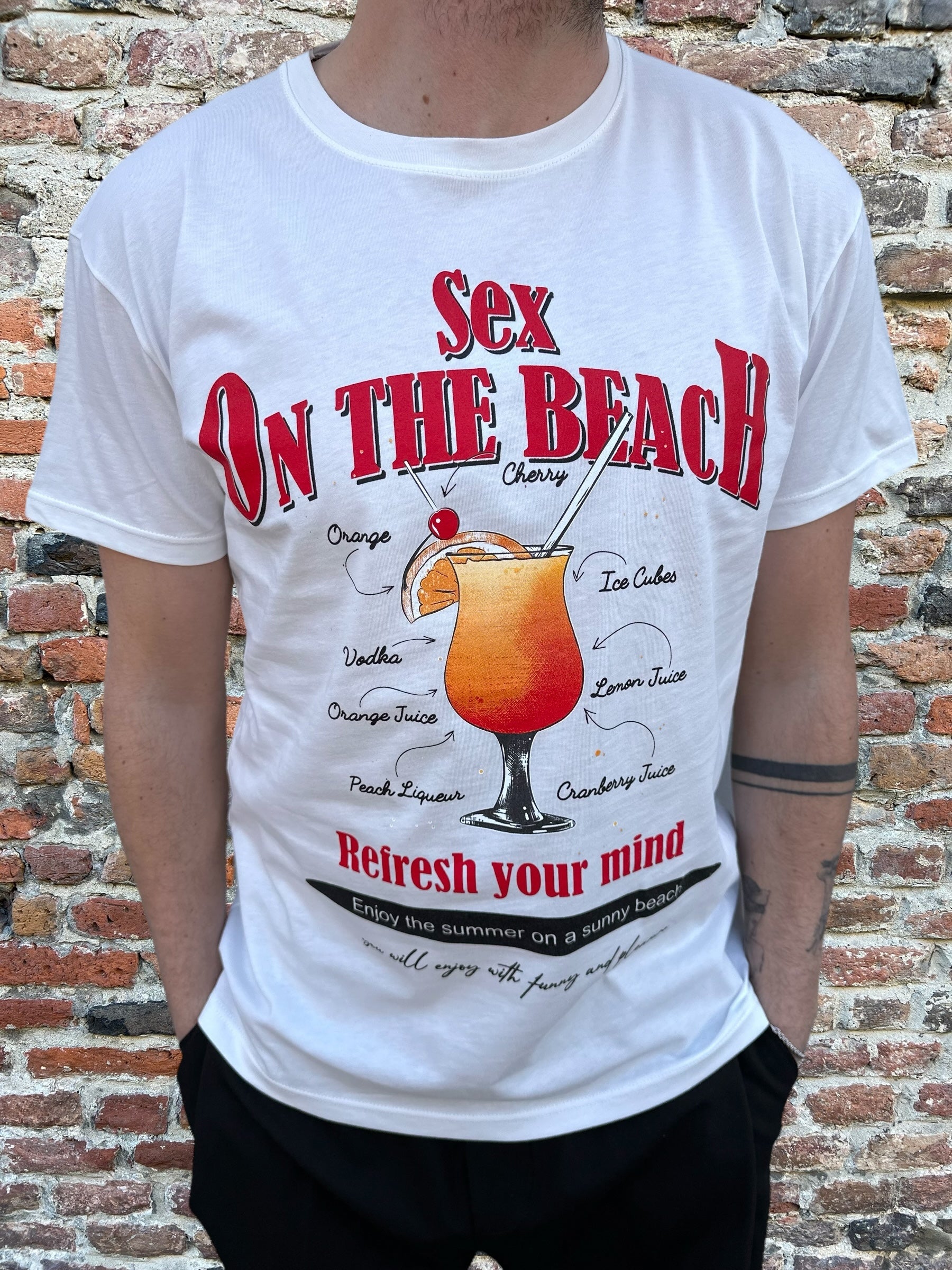 T-shirt Berna cocktail Sex on the Beach (8826739884372)