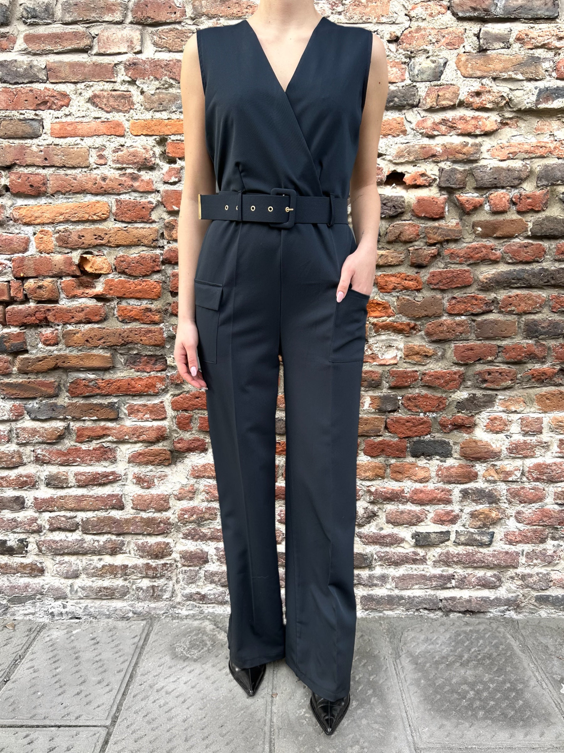 Tuta Lokita Lunga Cargo Navy (8908794593620)