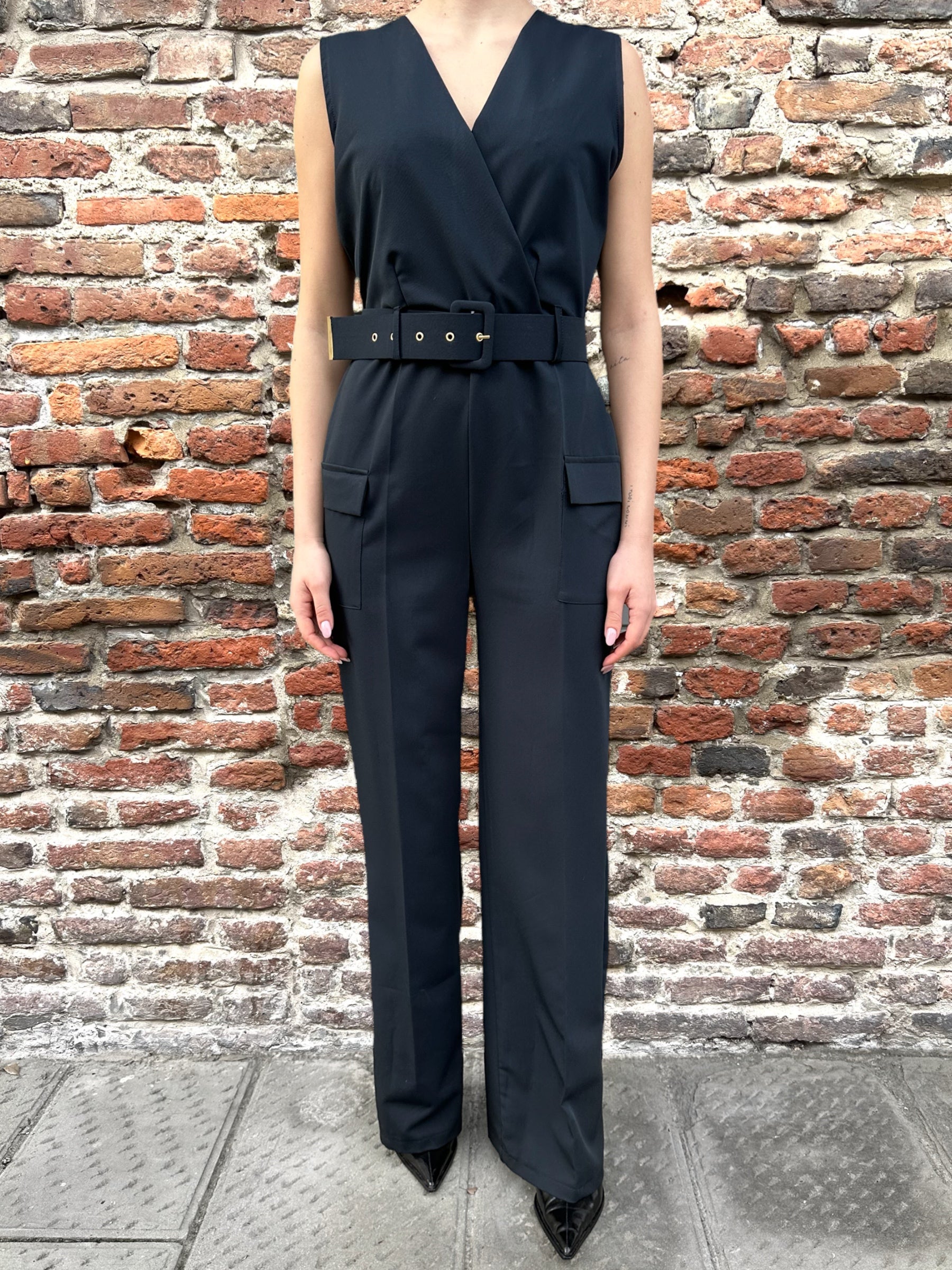 Tuta Lokita Lunga Cargo Navy (8908794593620)