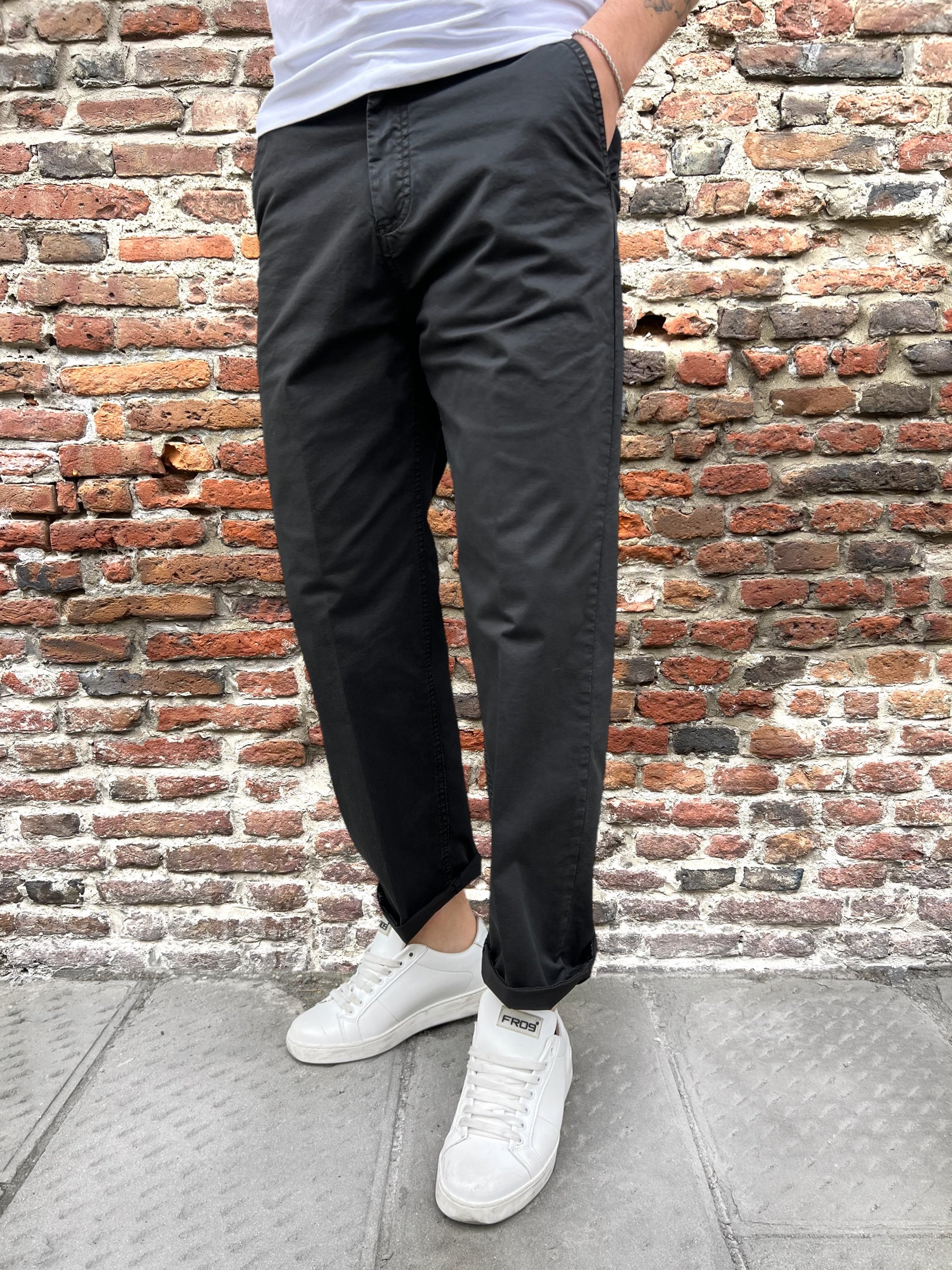 Pantalone Berna Nero 440 (9028660035924)