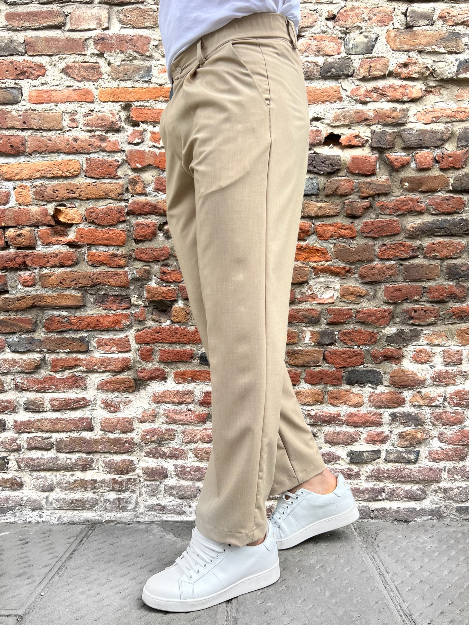 Pantalone Why Not Brand New Gibson Beige (9072588980564)