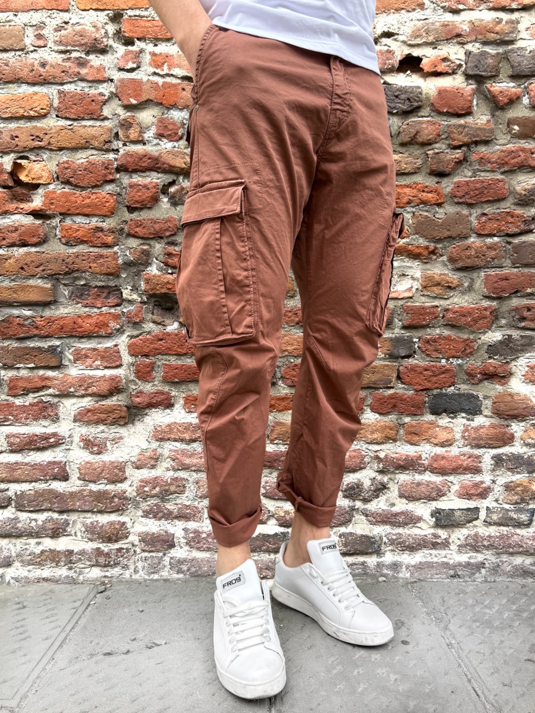Pantalone Imperial Cargo Roc Mattone (11945595601236)
