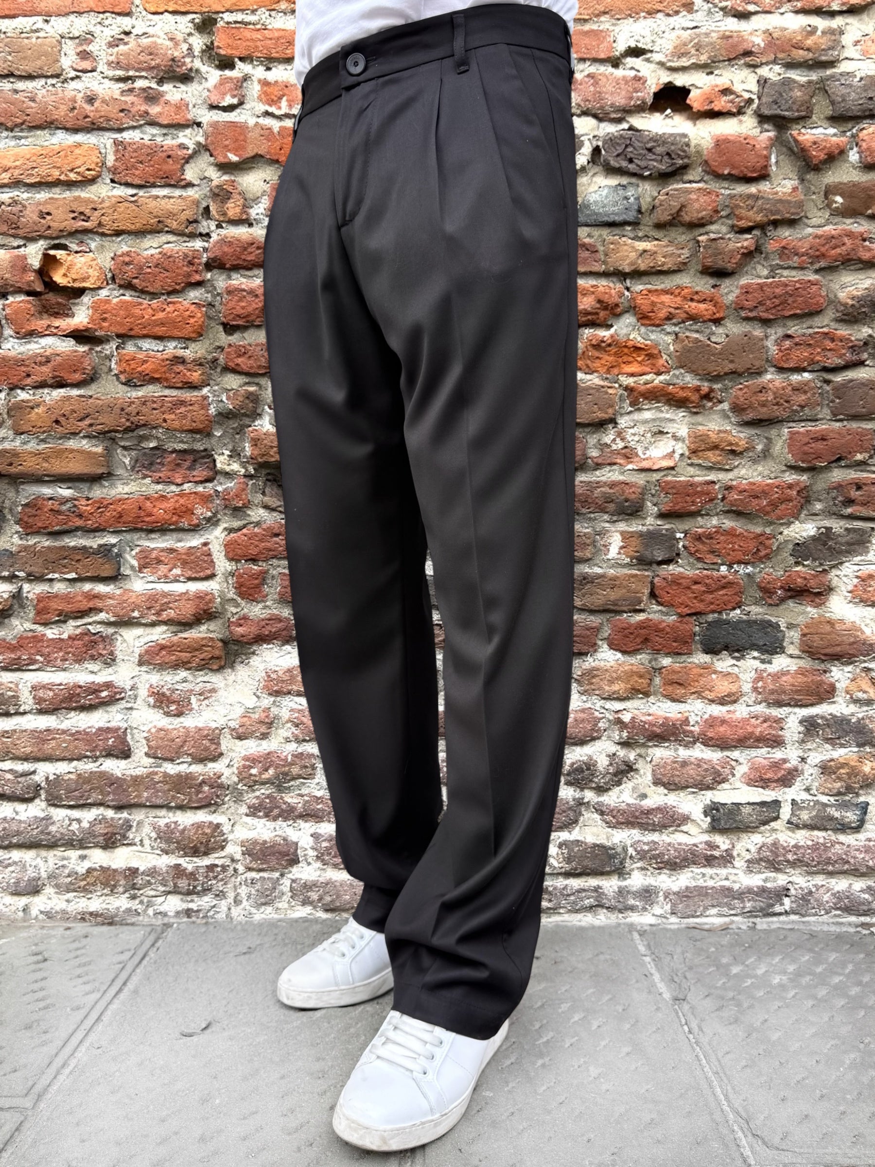 Pantalone Imperial Palazzo Elvis Nero (12243193430356)