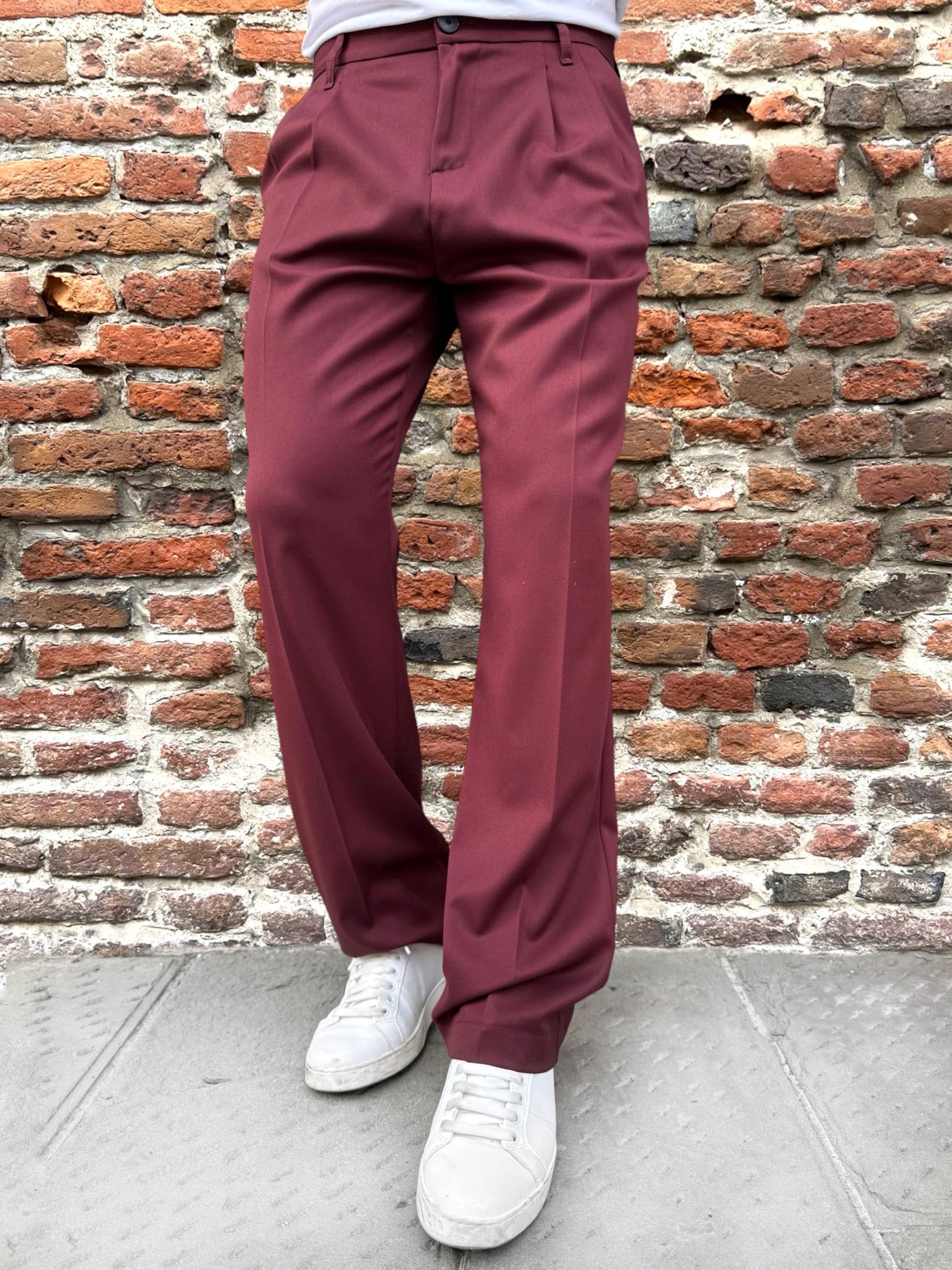 Pantalone Imperial Palazzo Elvis Bordeaux (12243193233748)