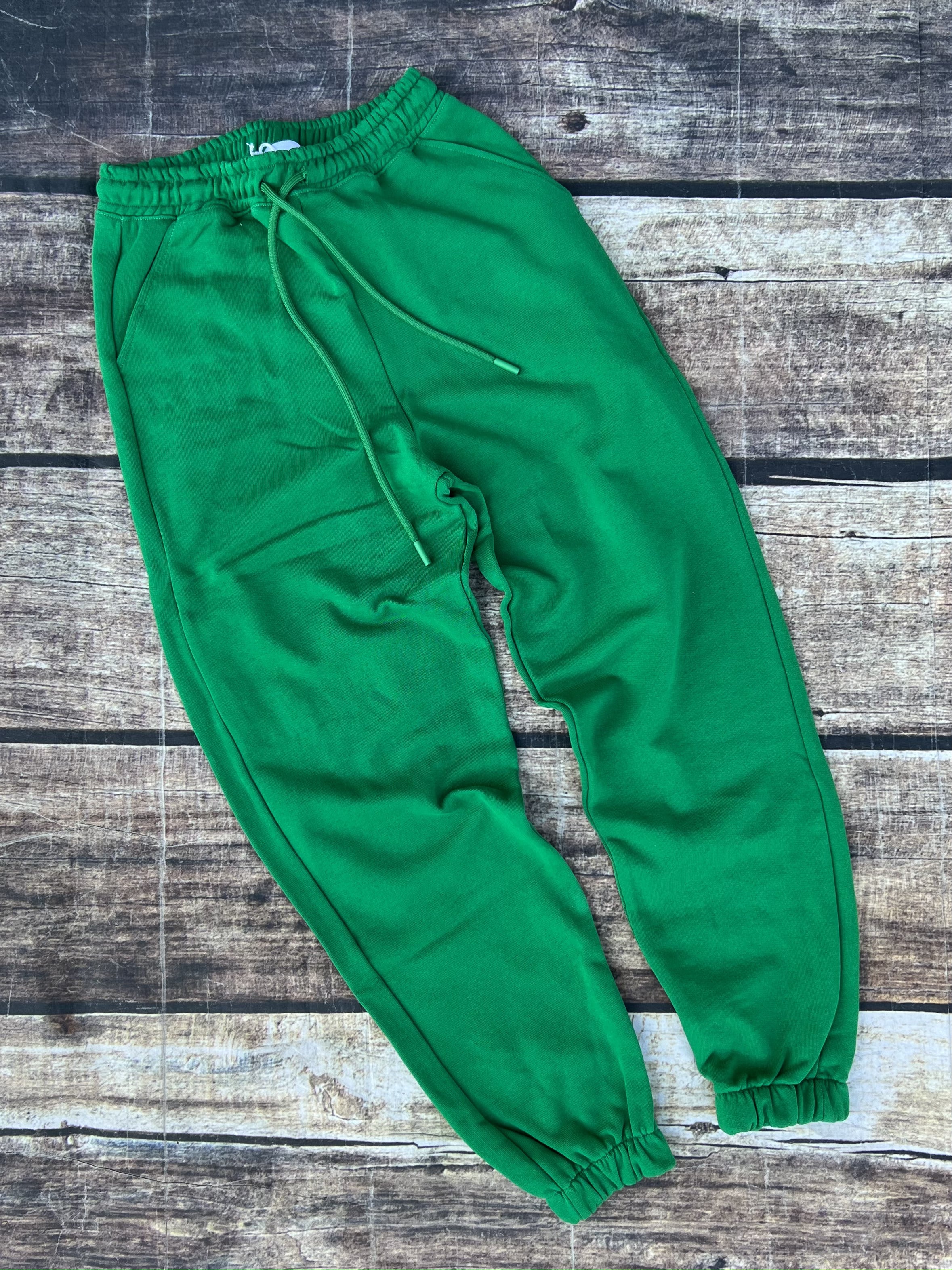 Pantalone Donna Superculture Felpa Verde (7148506677301)