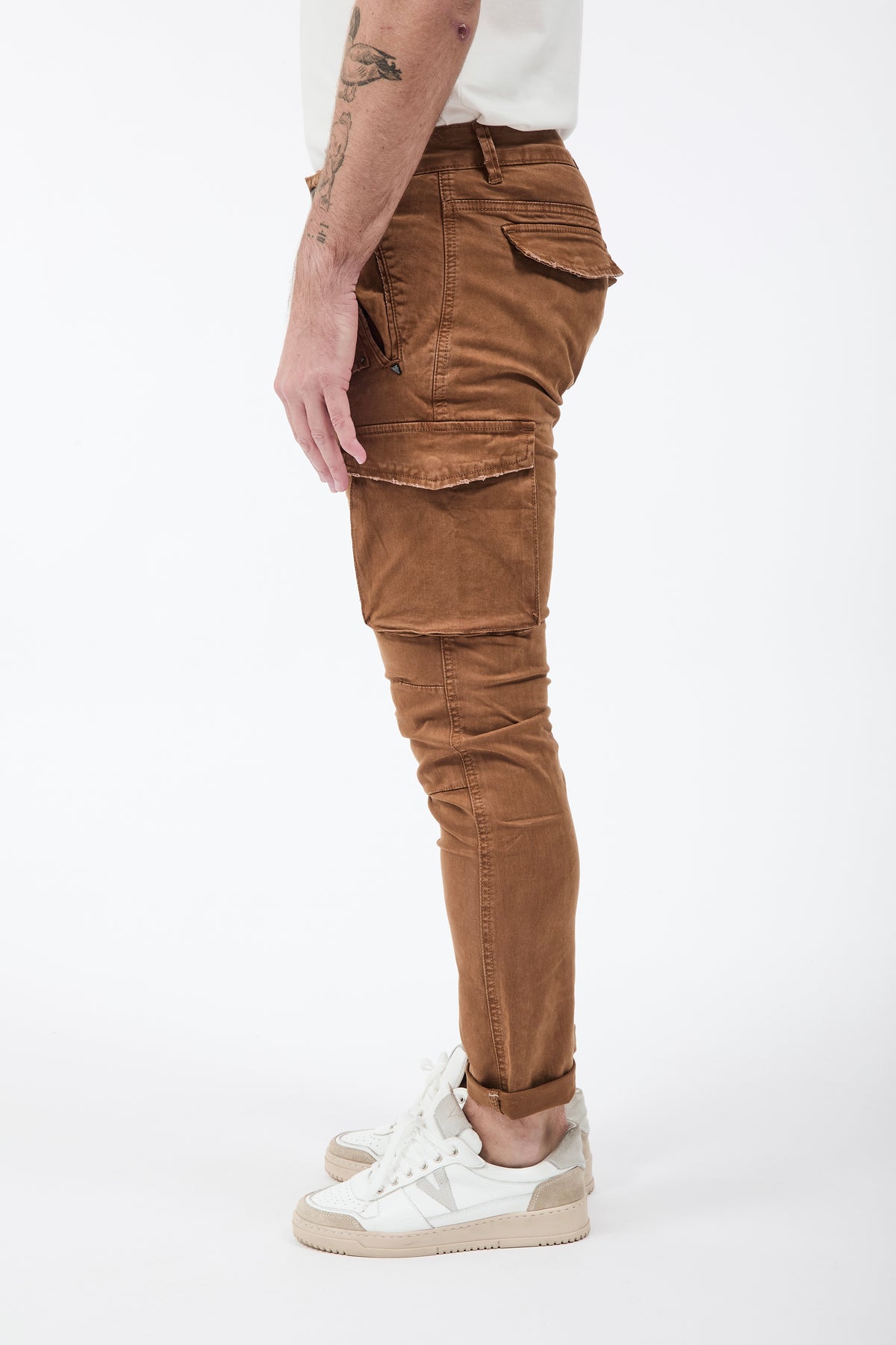 Pantalone Gianni Lupo Cargo Biscotto 2363