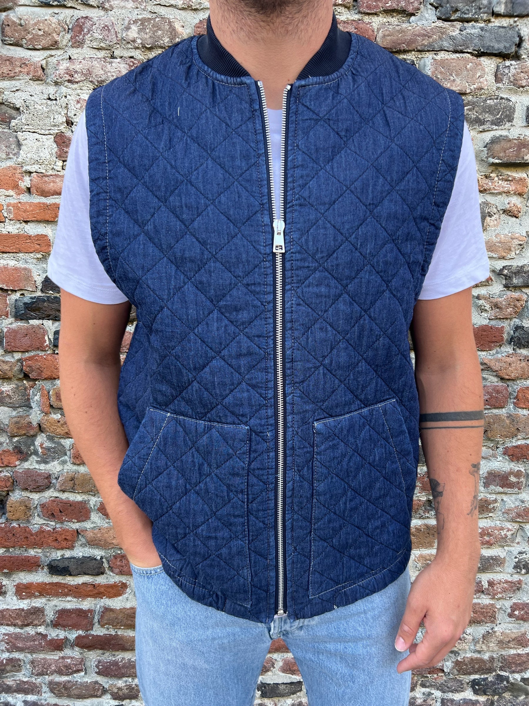 Gilet Imperial Blu Denim (8530080694612)