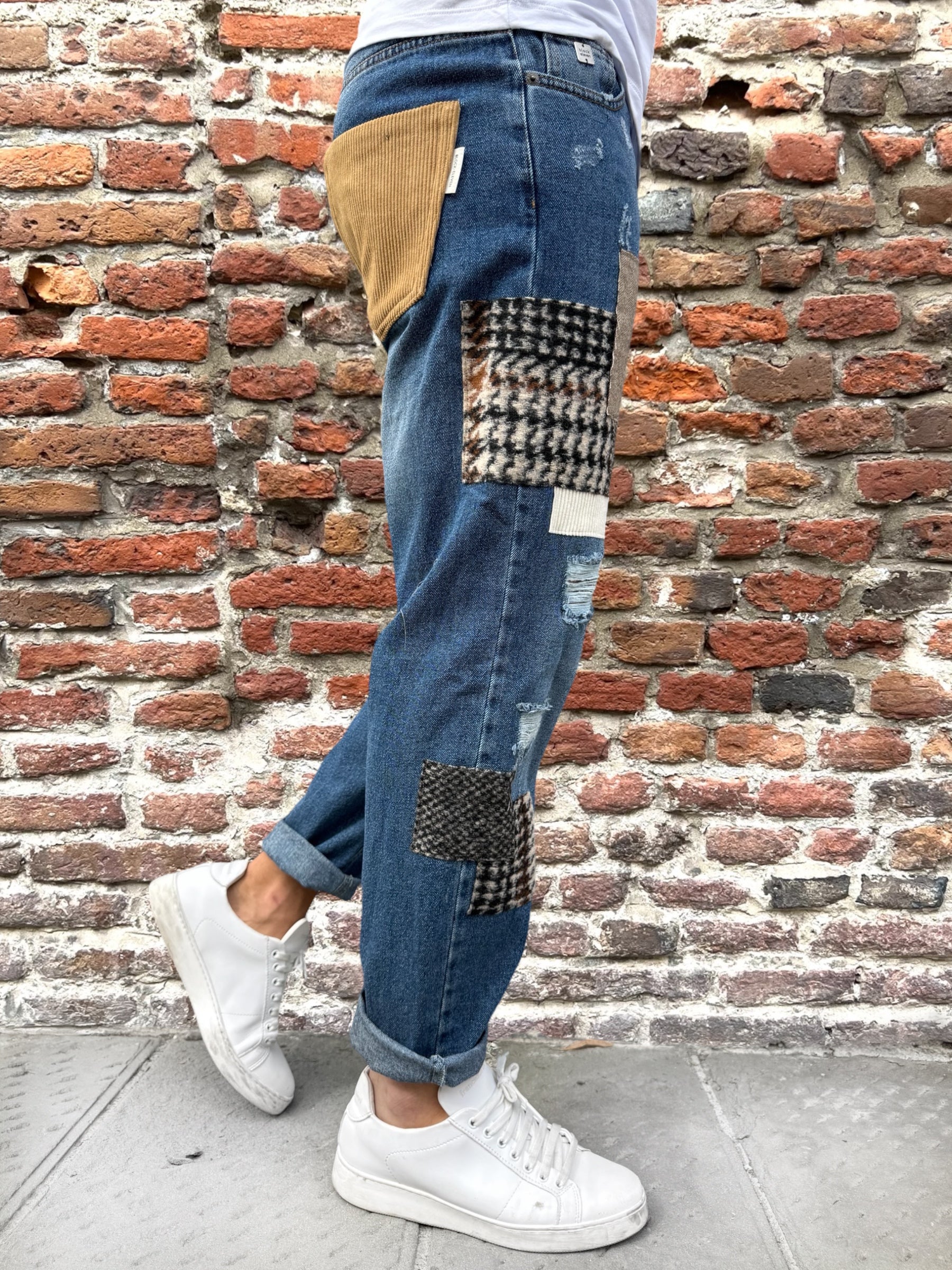 Jeans Block Eleven Patch 3530 (12239475179860)