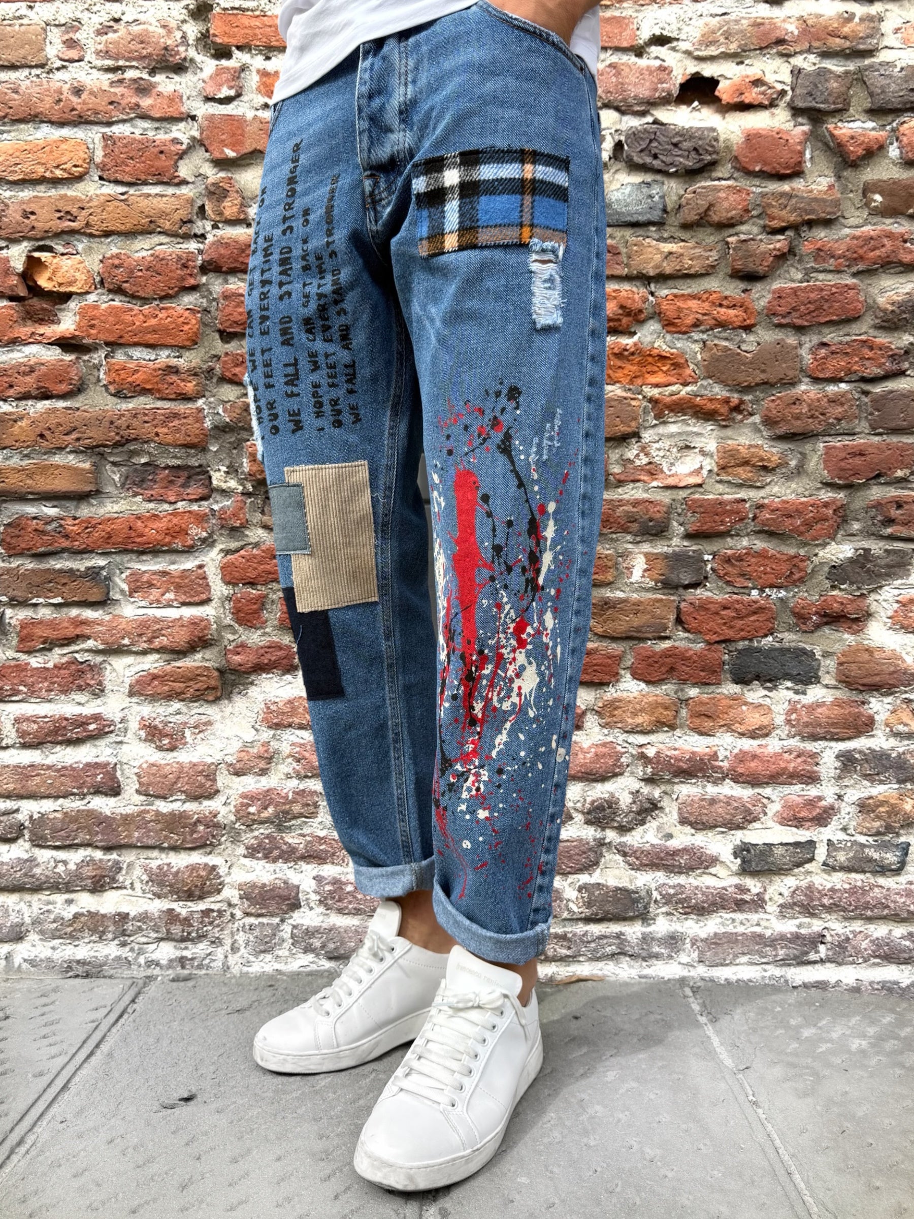 Jeans Block Eleven Graffiti 3730 (12239476588884)