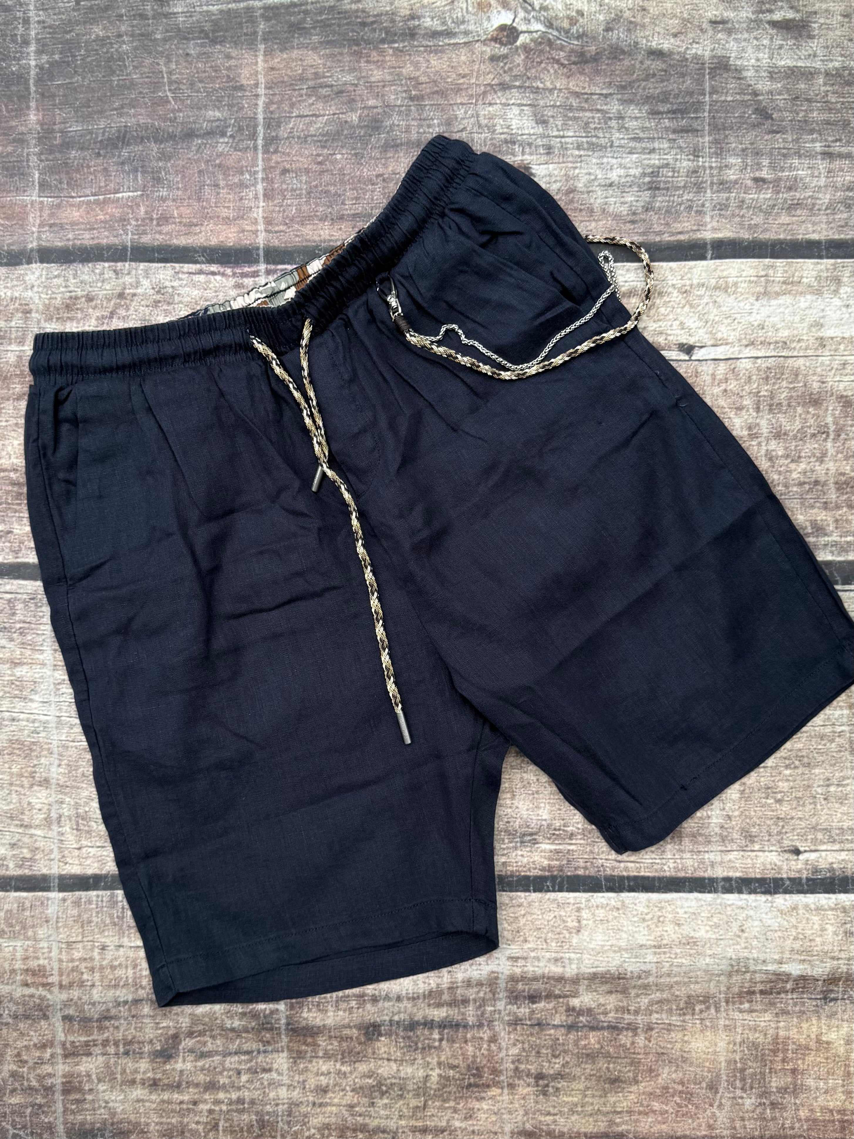 Bermuda Gianni Lupo Lino Blu 3269 (11915961598292)