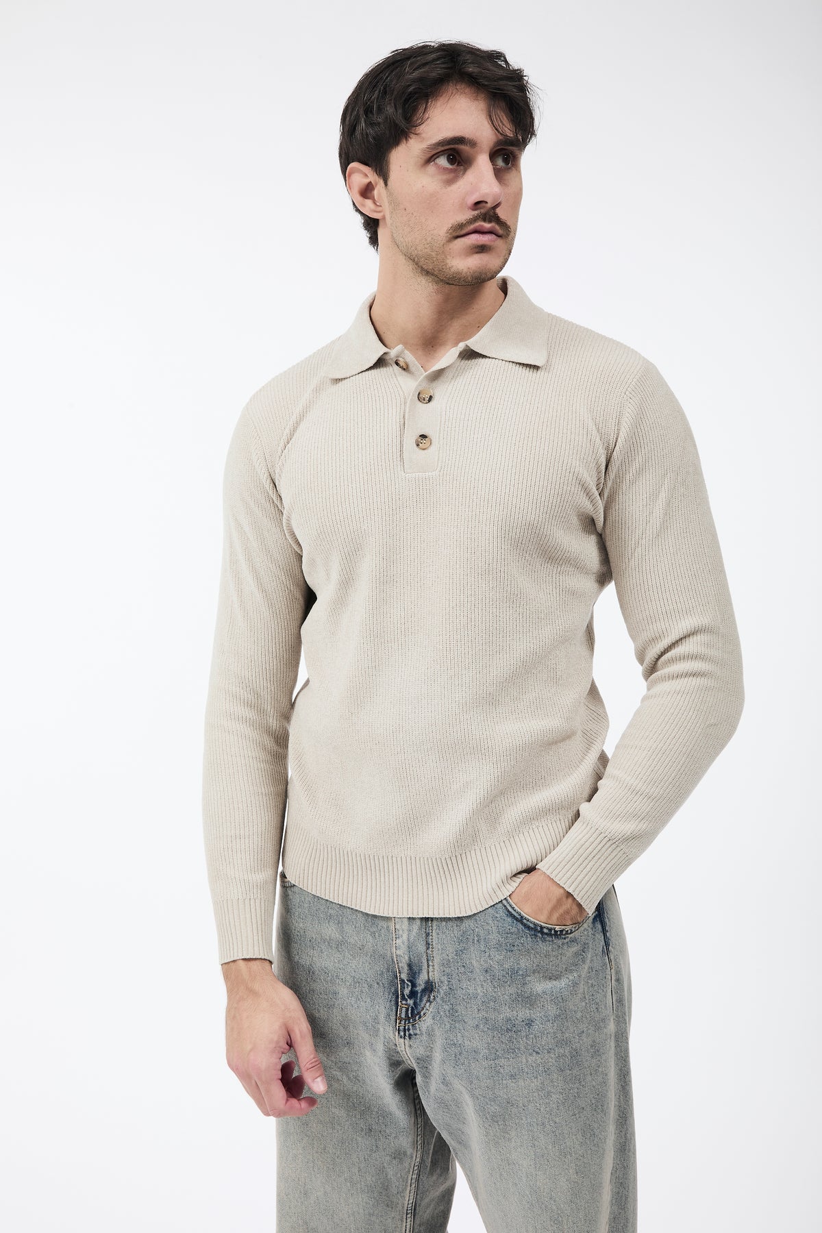 Polo Hamaki-ho Ciniglia Beige 3254