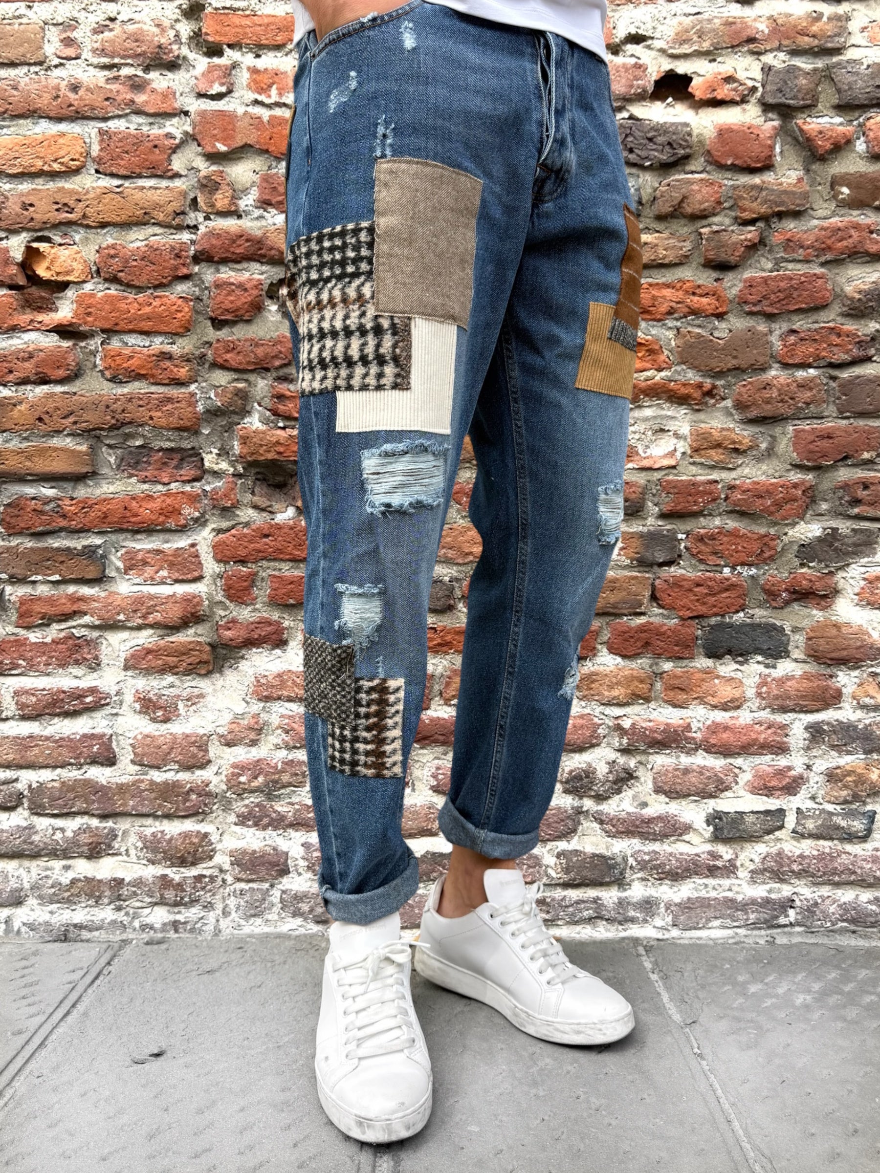 Jeans Block Eleven Patch 3530 (12239475179860)