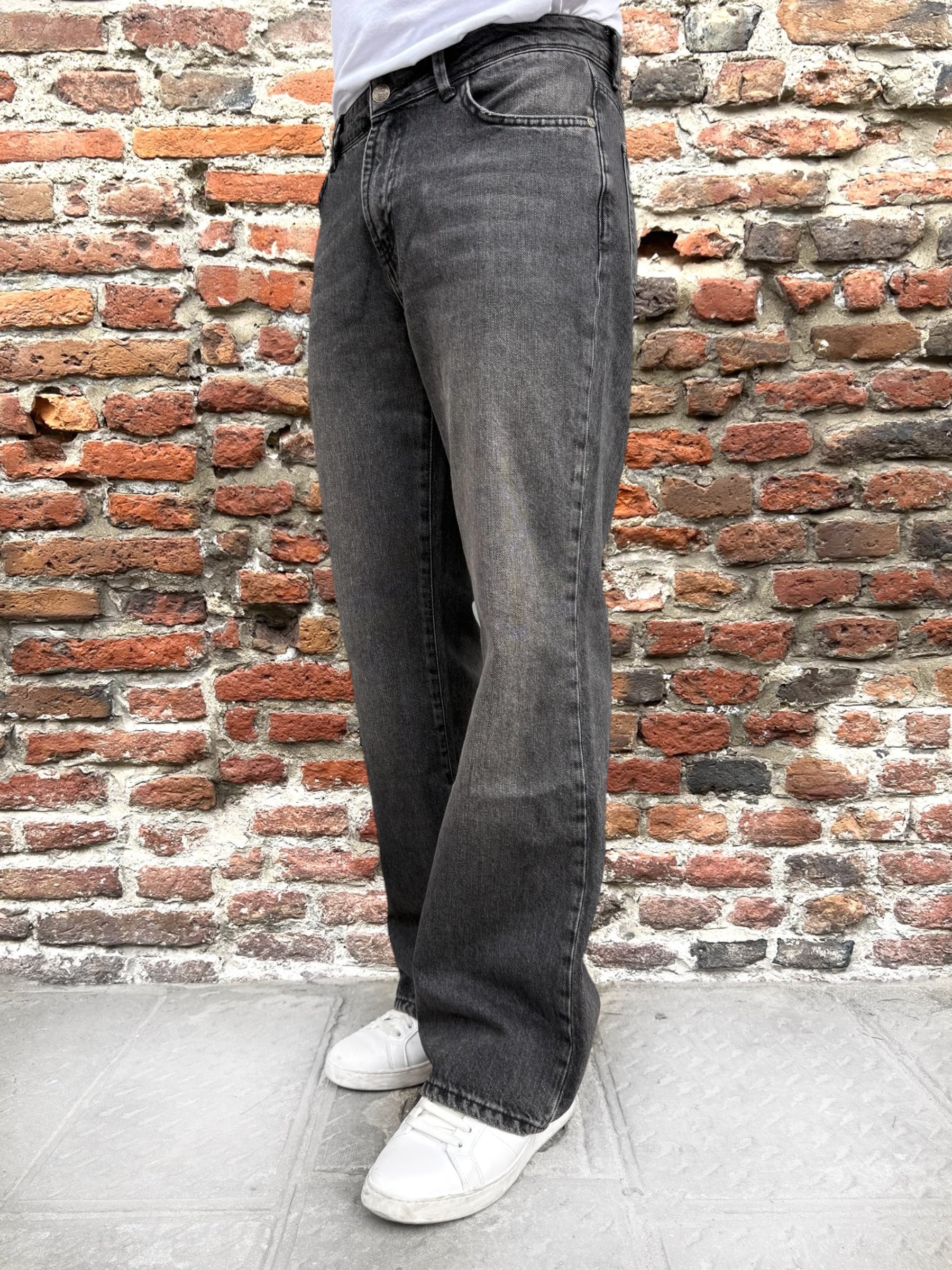 Jeans Pont BootCut Zampa Nero (12252243755348)