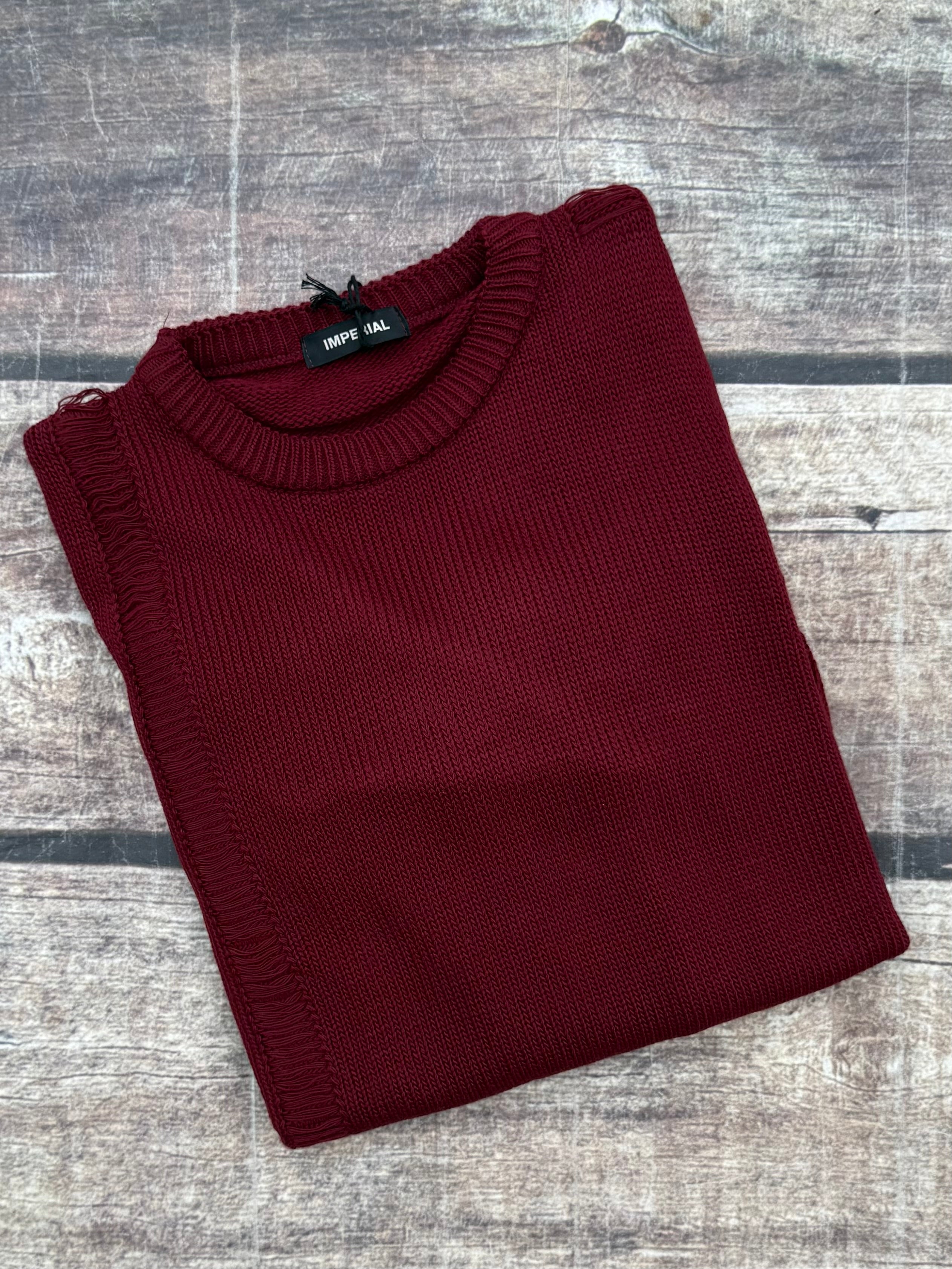 Maglione Imperial Strappi 159 Bordeaux (12244861649236)