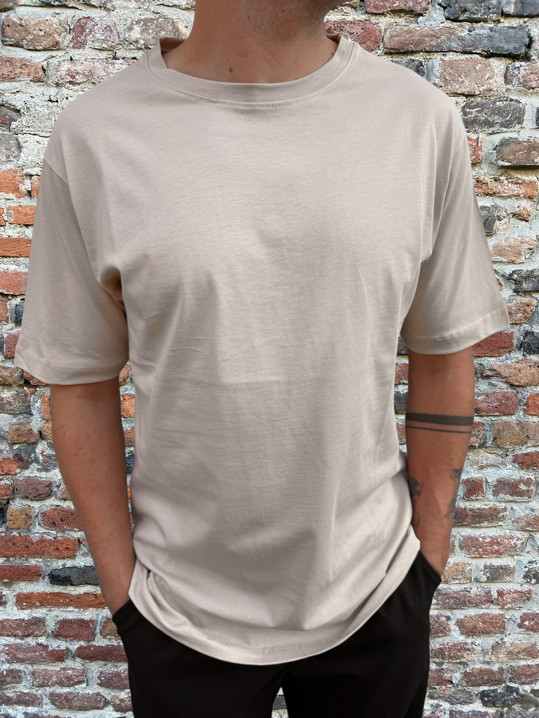 T-shirt Berna Interlock Avorio (12123614314836)