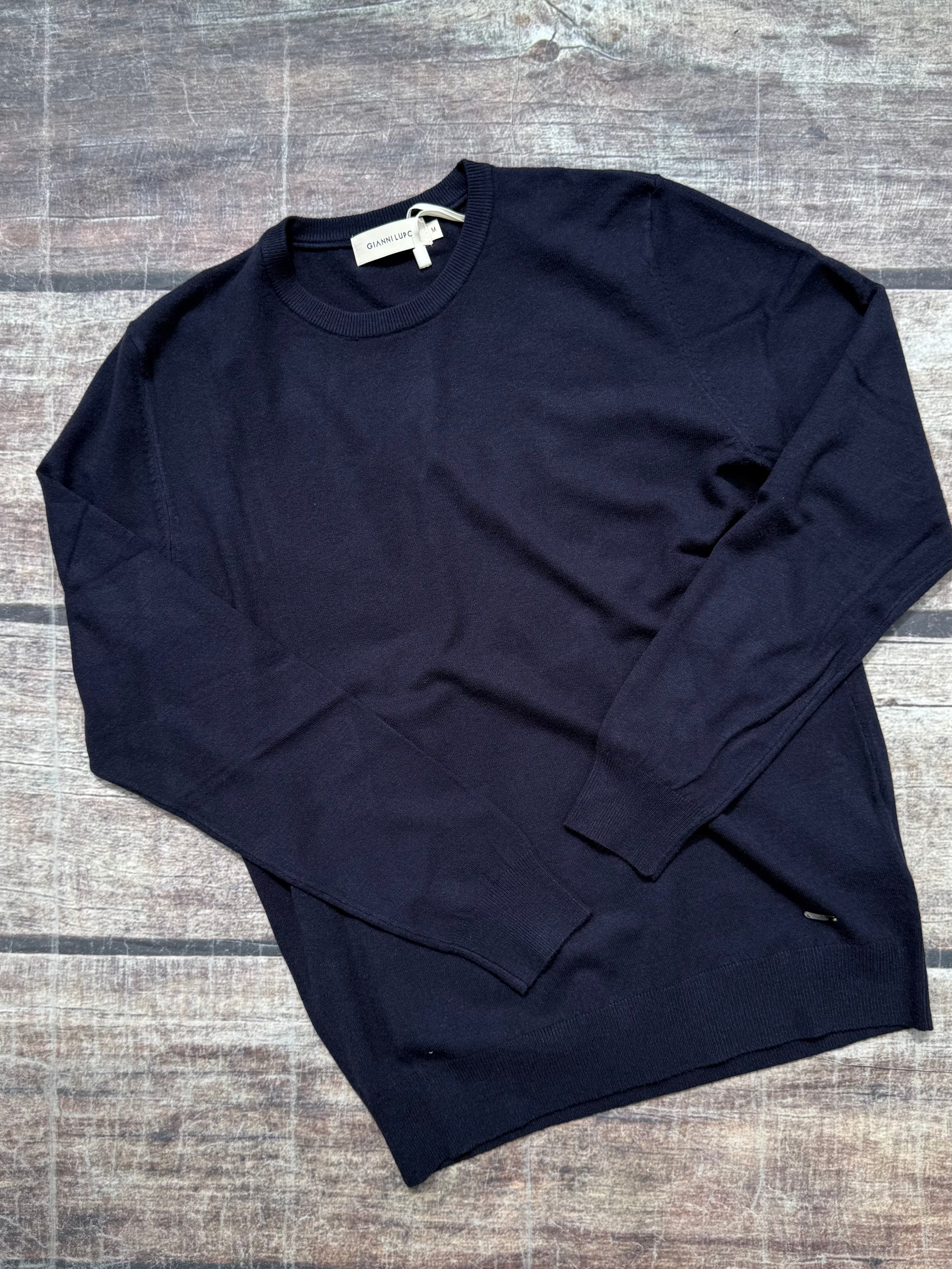 Maglioncino Gianni Lupo Navy 33398 (12235738087764)