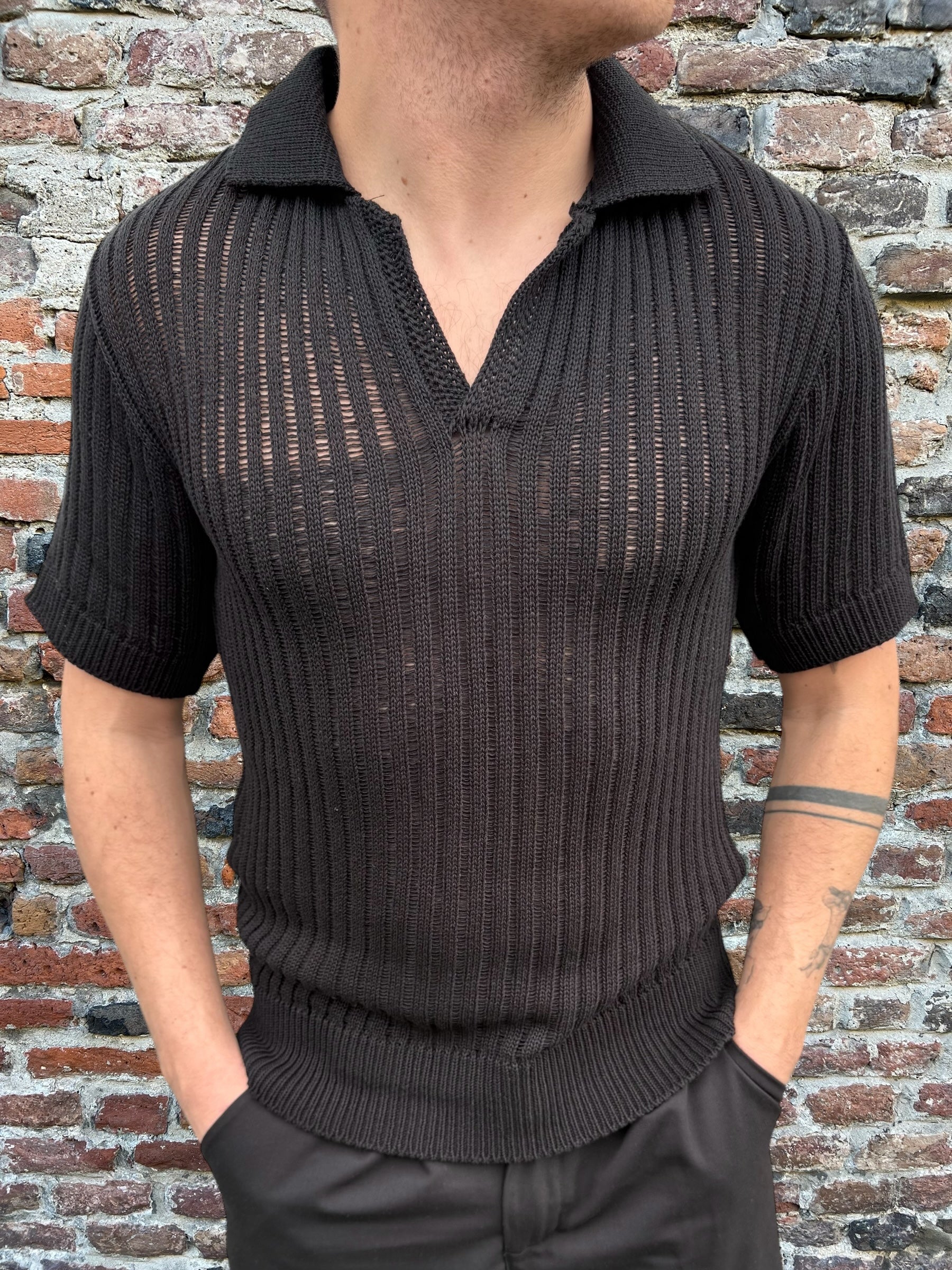 Polo Imperial Scollo V Nera 993 (11900645212500)