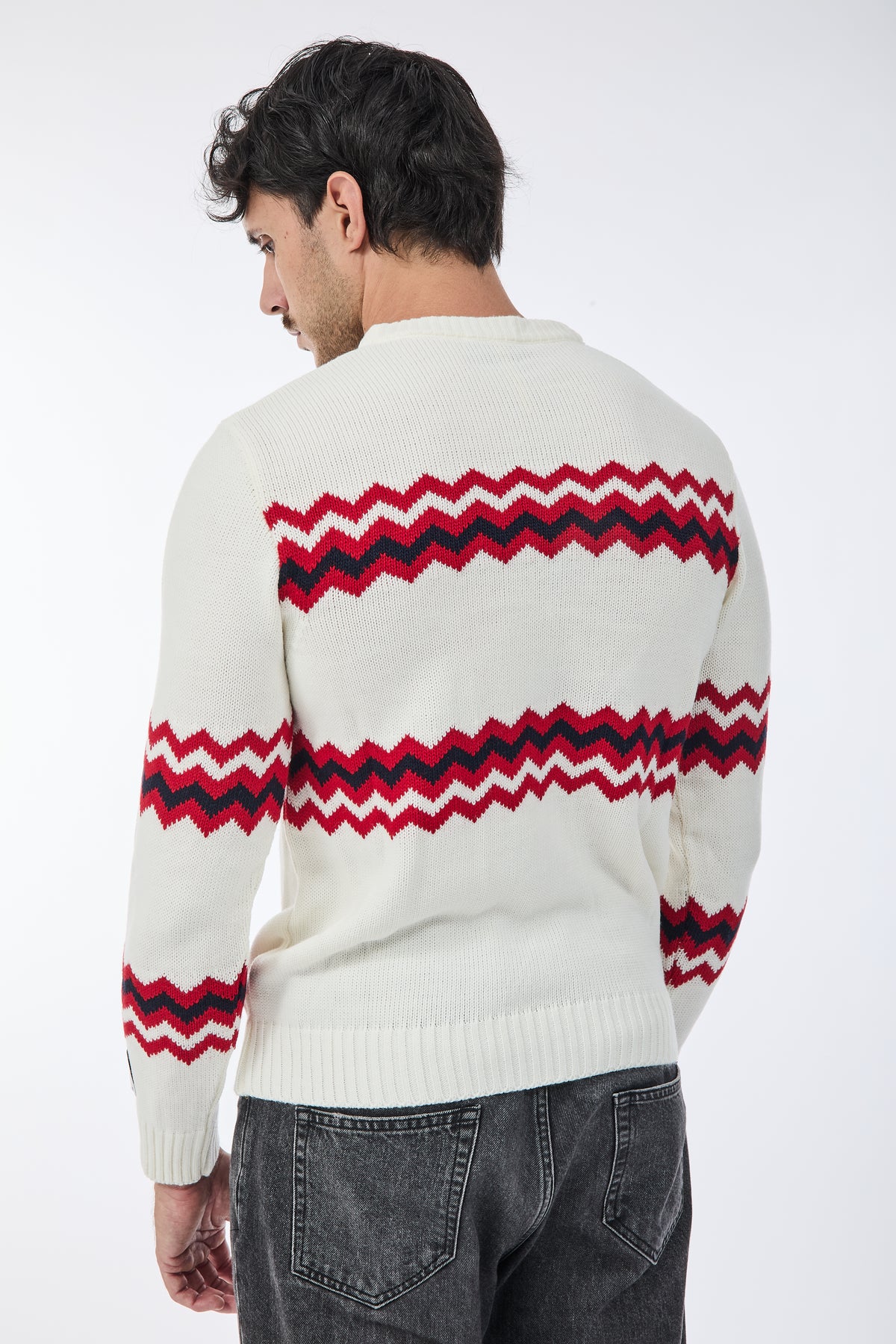 Maglione Superculture AK7041 Bianco