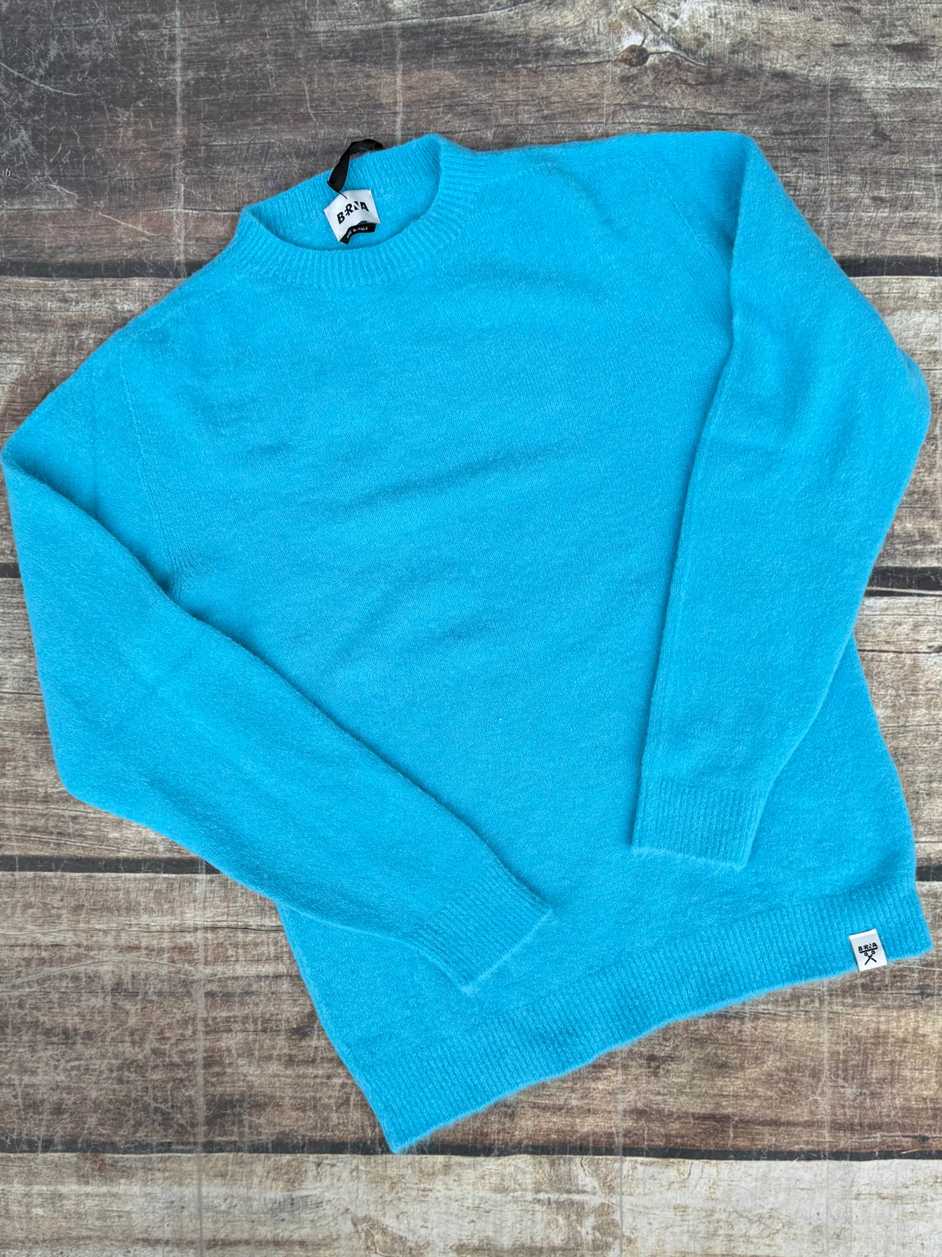 Maglione Berna Integrale Celeste